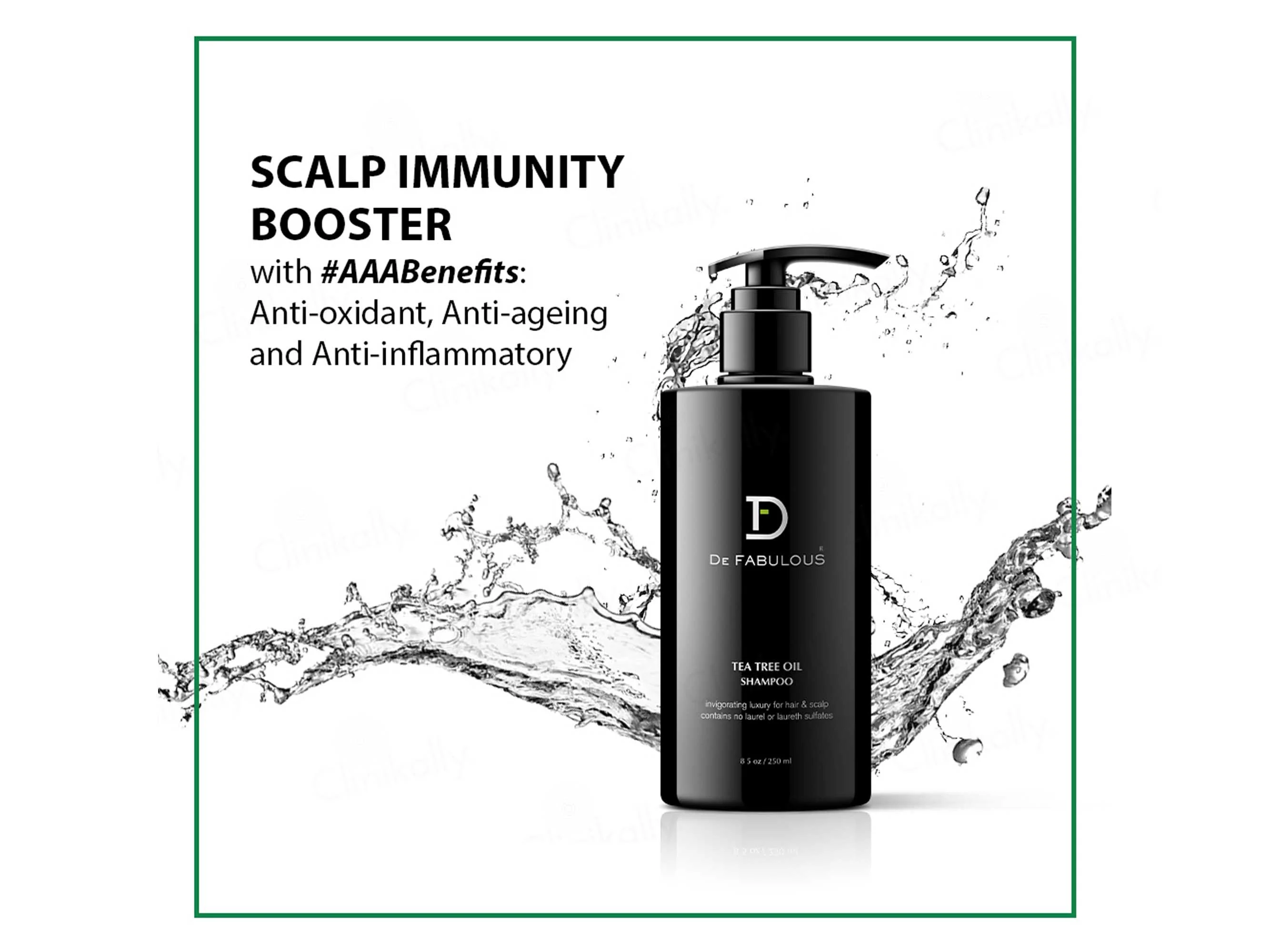 De Fabulous Tea Tree Oil Shampoo - Image 2