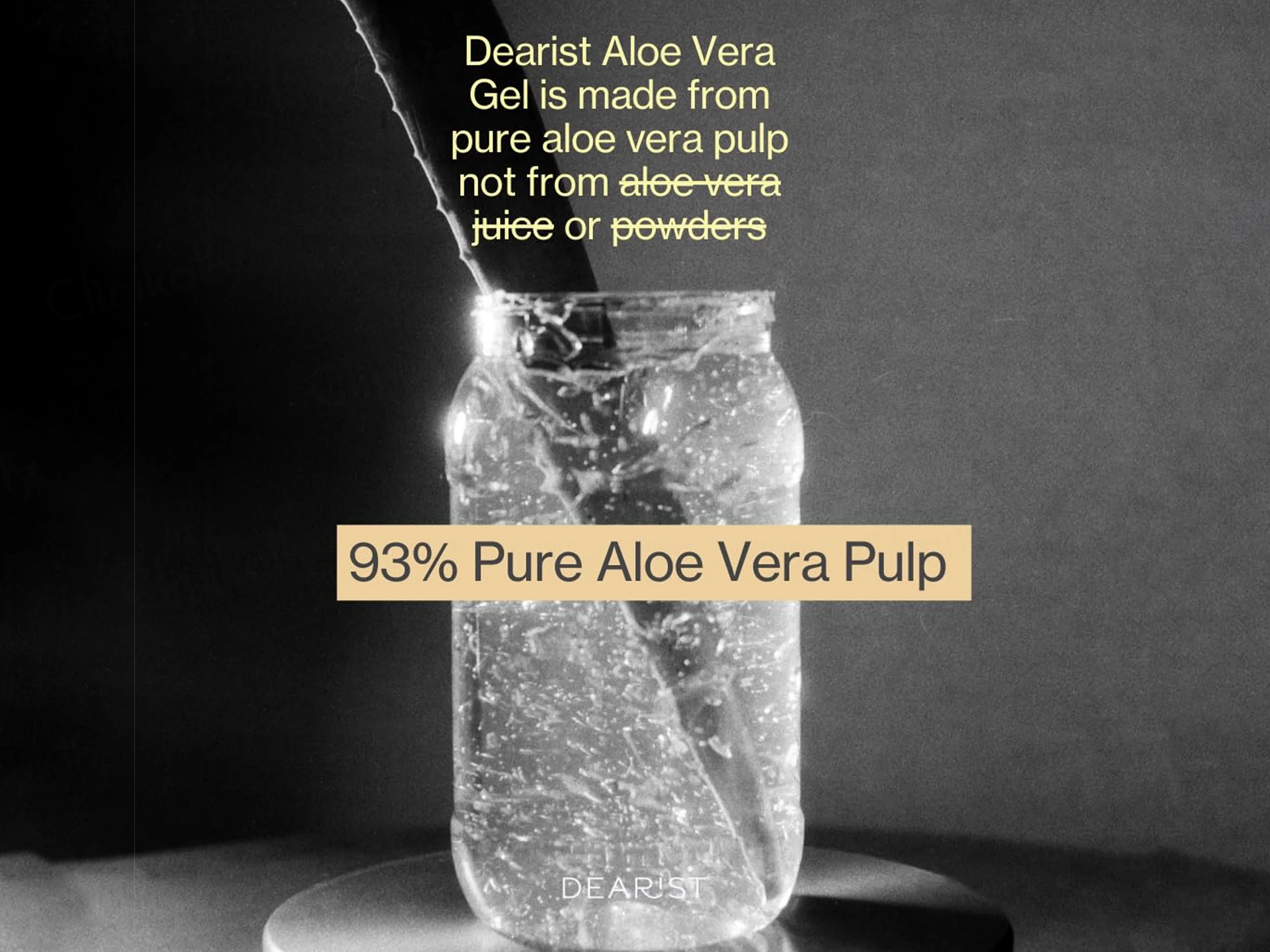 Dearist Aloe Vera Pulp Gel - Image 4