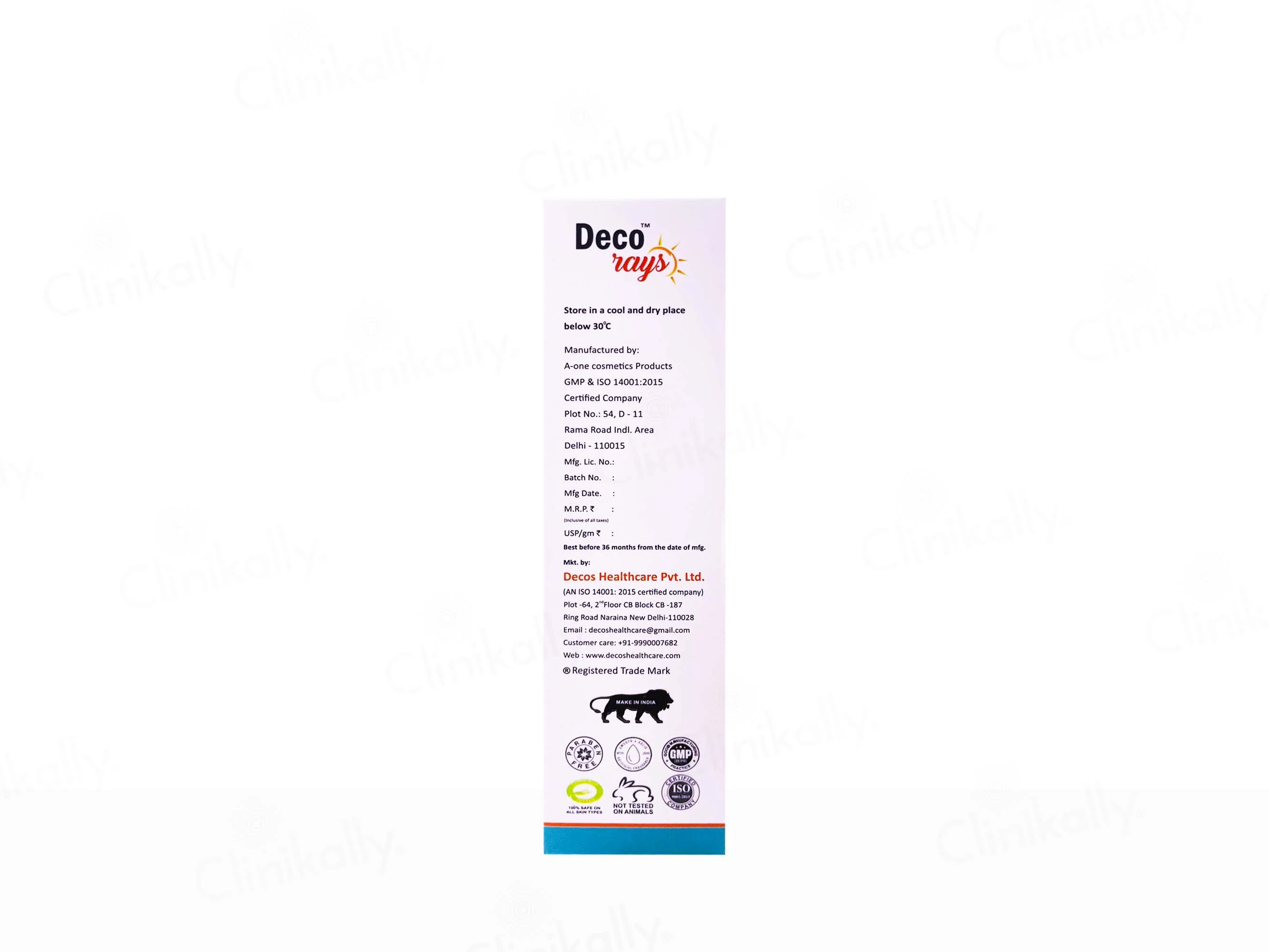 Deco Rays Sunscreen Cream SPF 50 PA+++ - Image 3