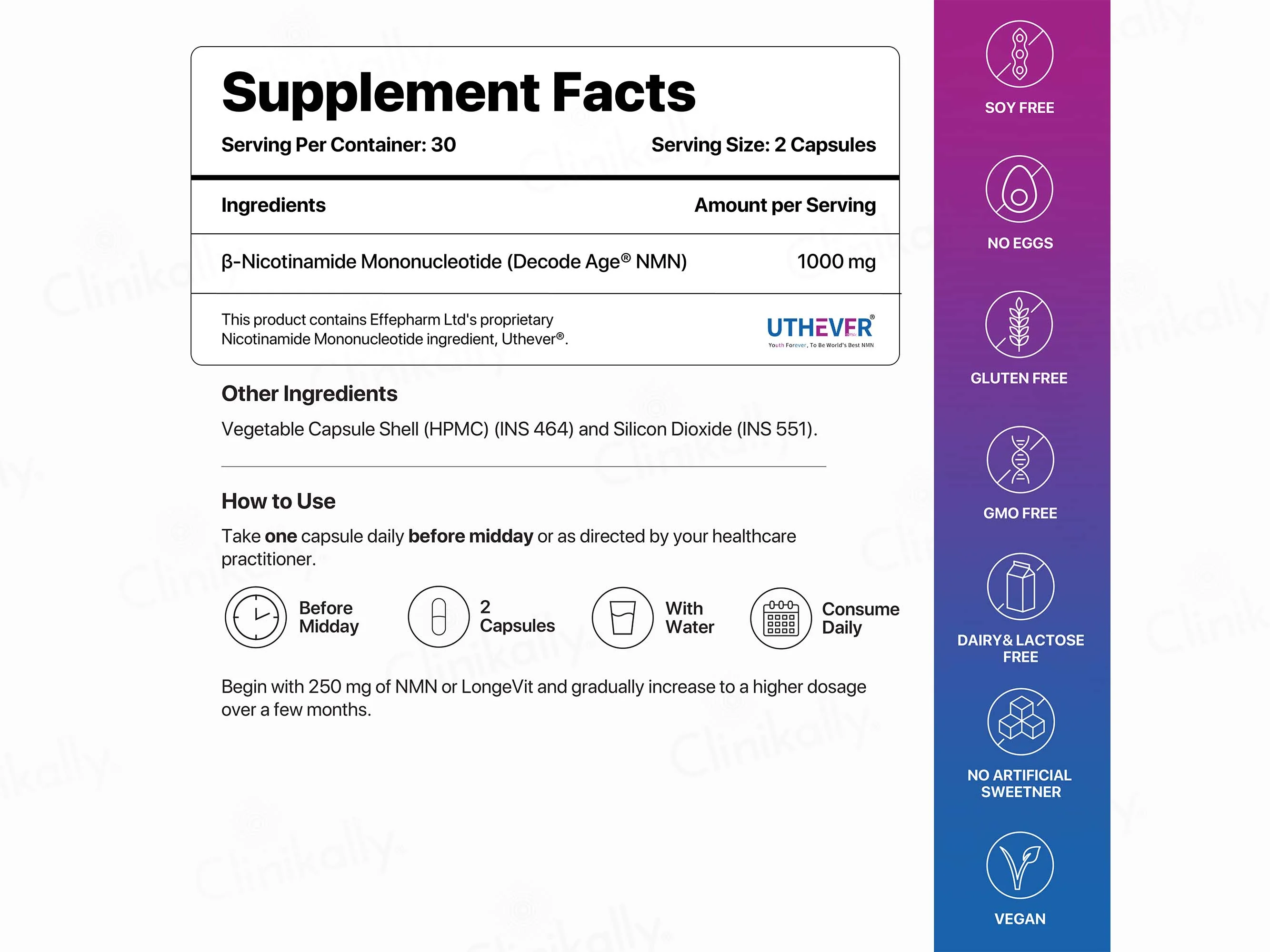 Decode Age Beta NMN 1000 Vegan Capsule - Image 8