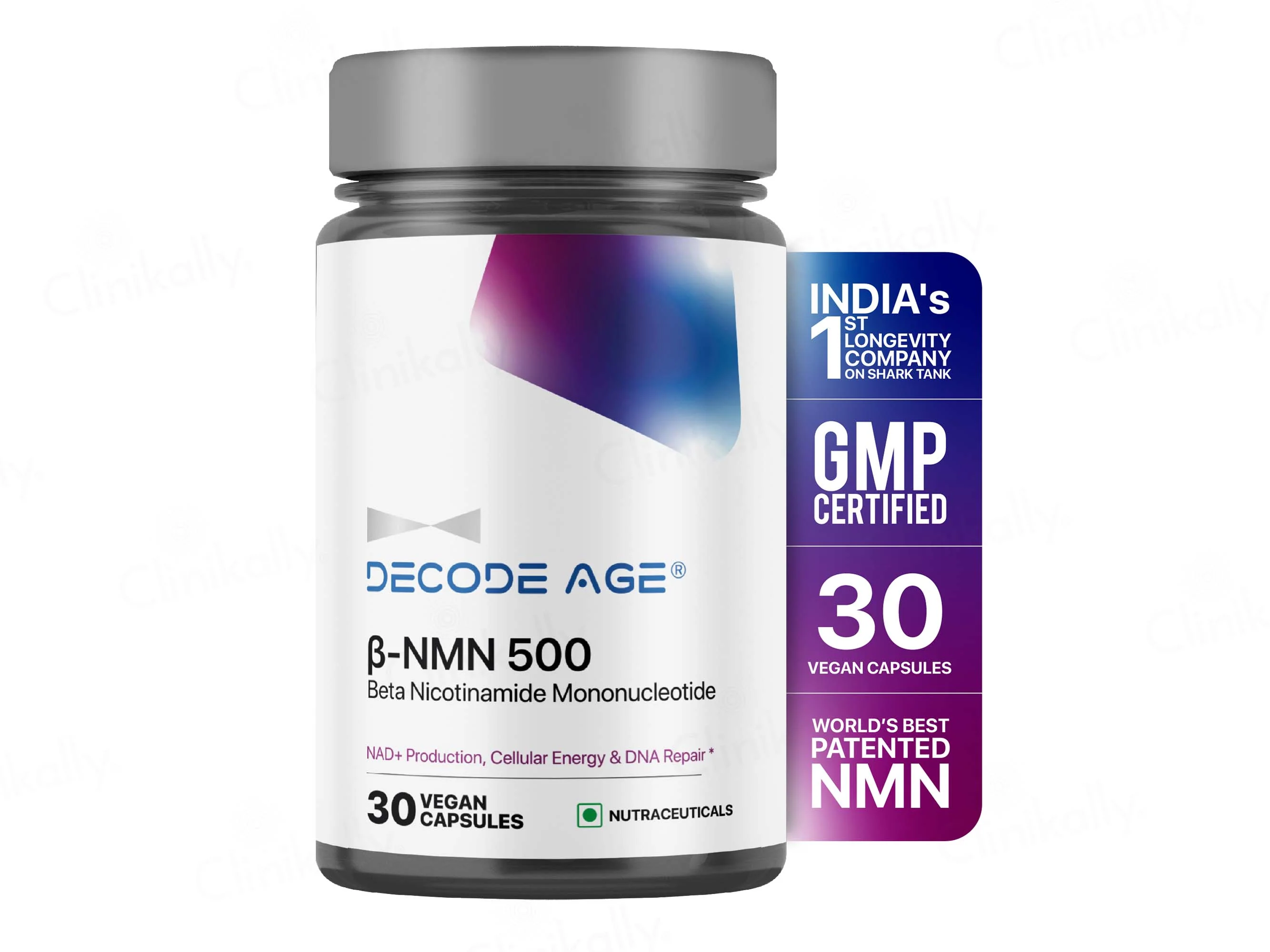 Decode Age Beta NMN 500 Vegan Capsule - Image 2