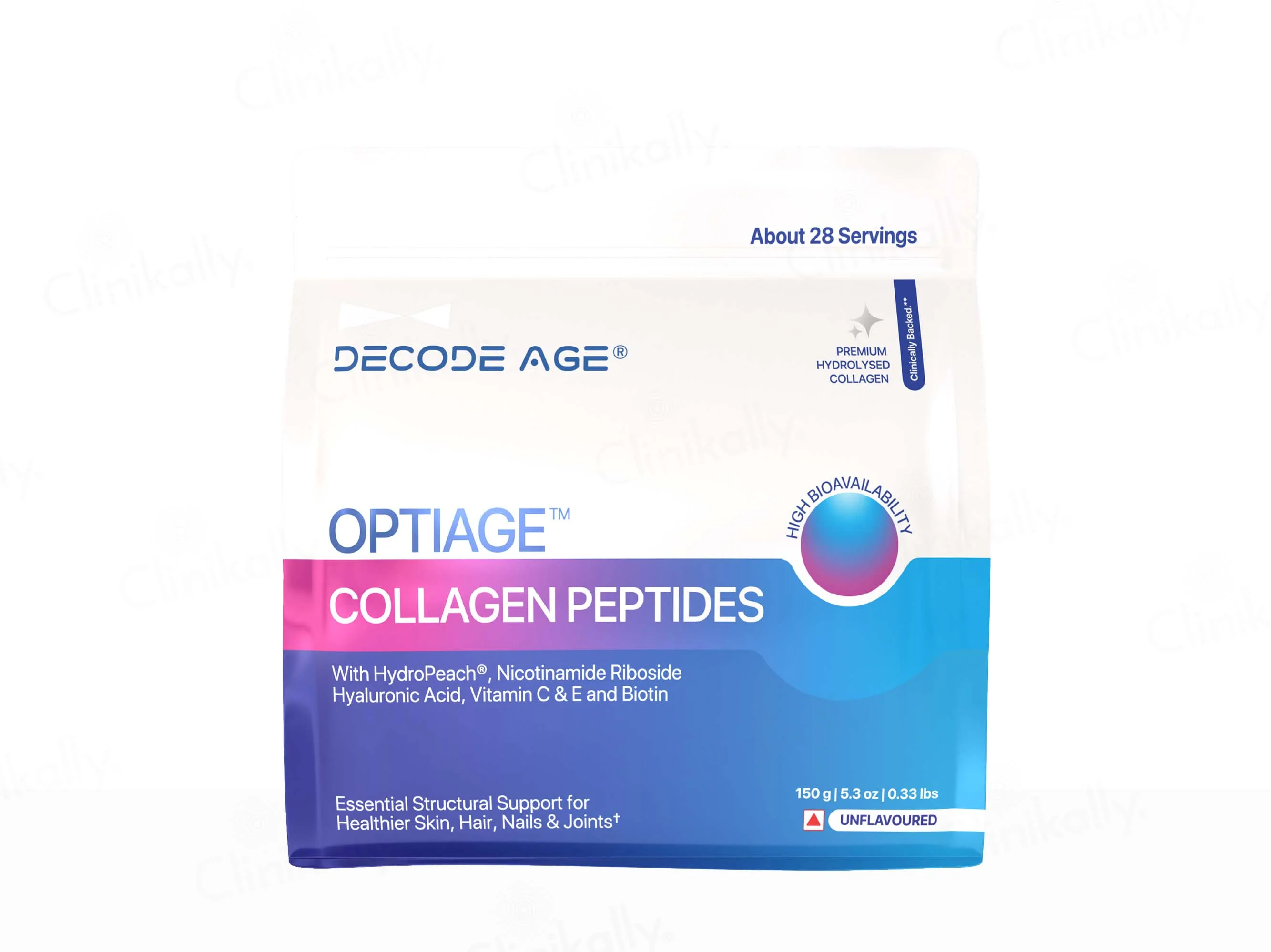 Decode Age OptiAge Premium Hydrolysed Collagen Peptides Powder - Image 5