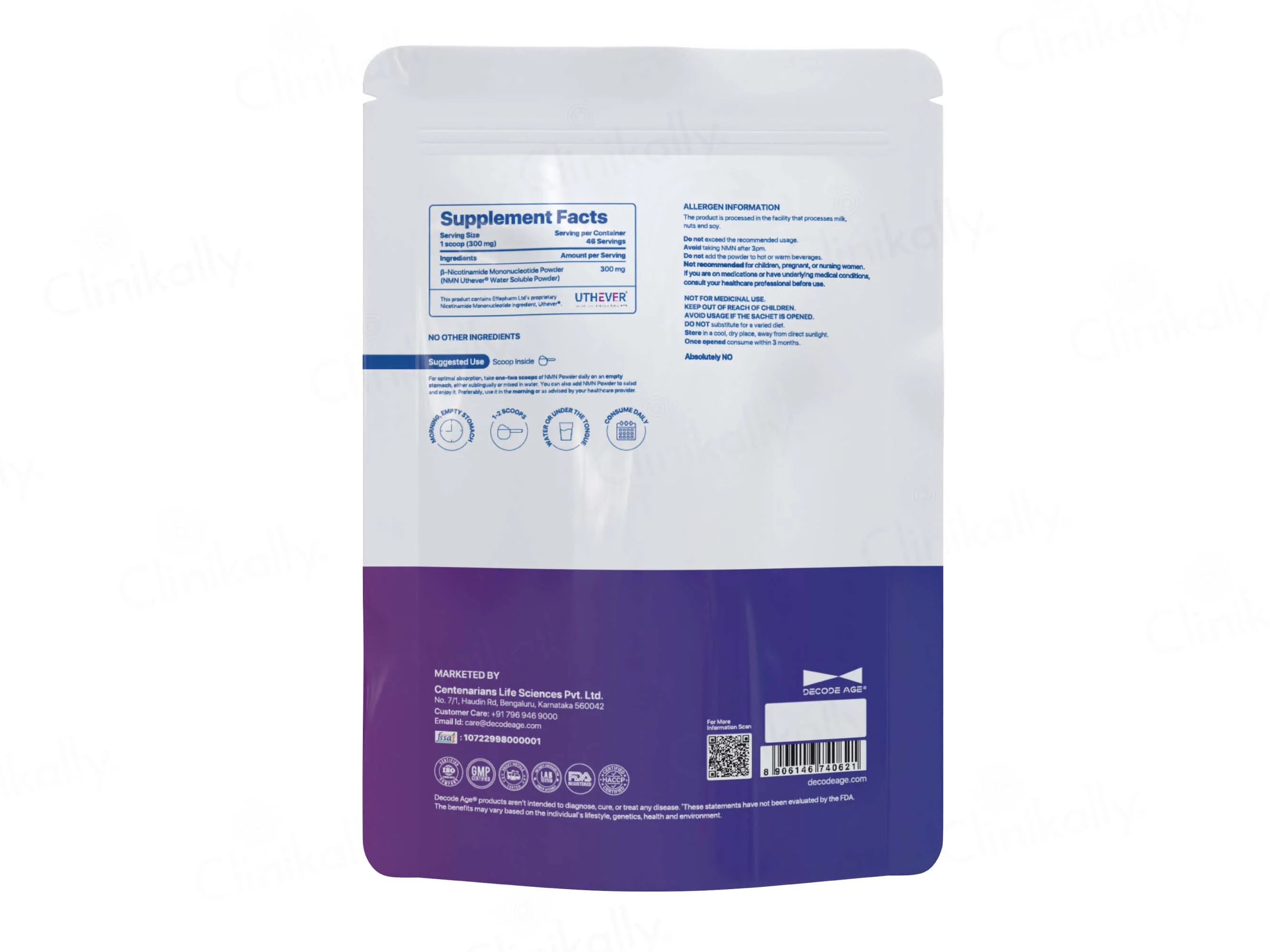 Decode Age Pure NMN Fast Dissolving Powder - Image 8