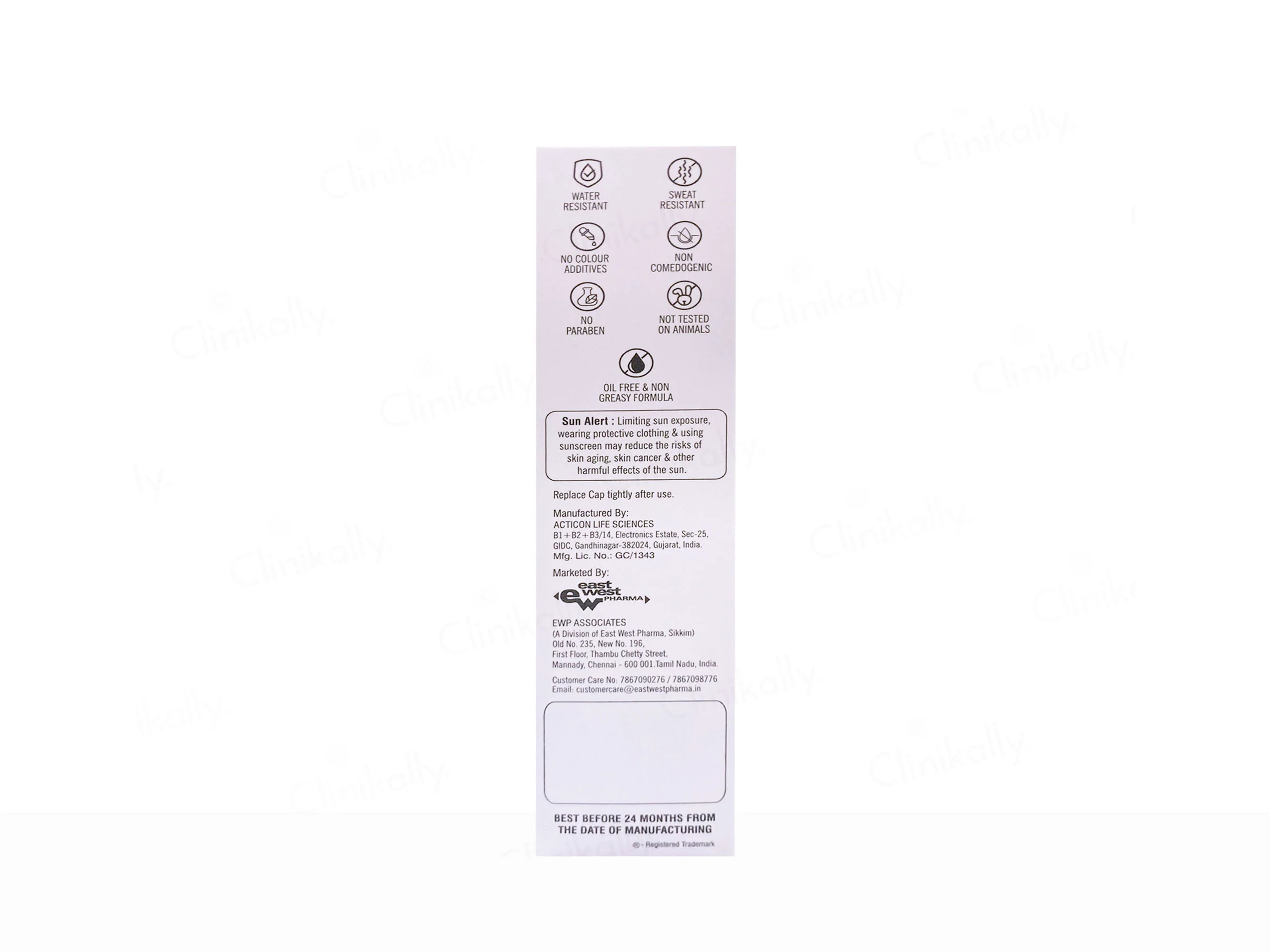 Deino Bloc UV Silicone Sunscreen Gel SPF 50 PA+++ - Image 3