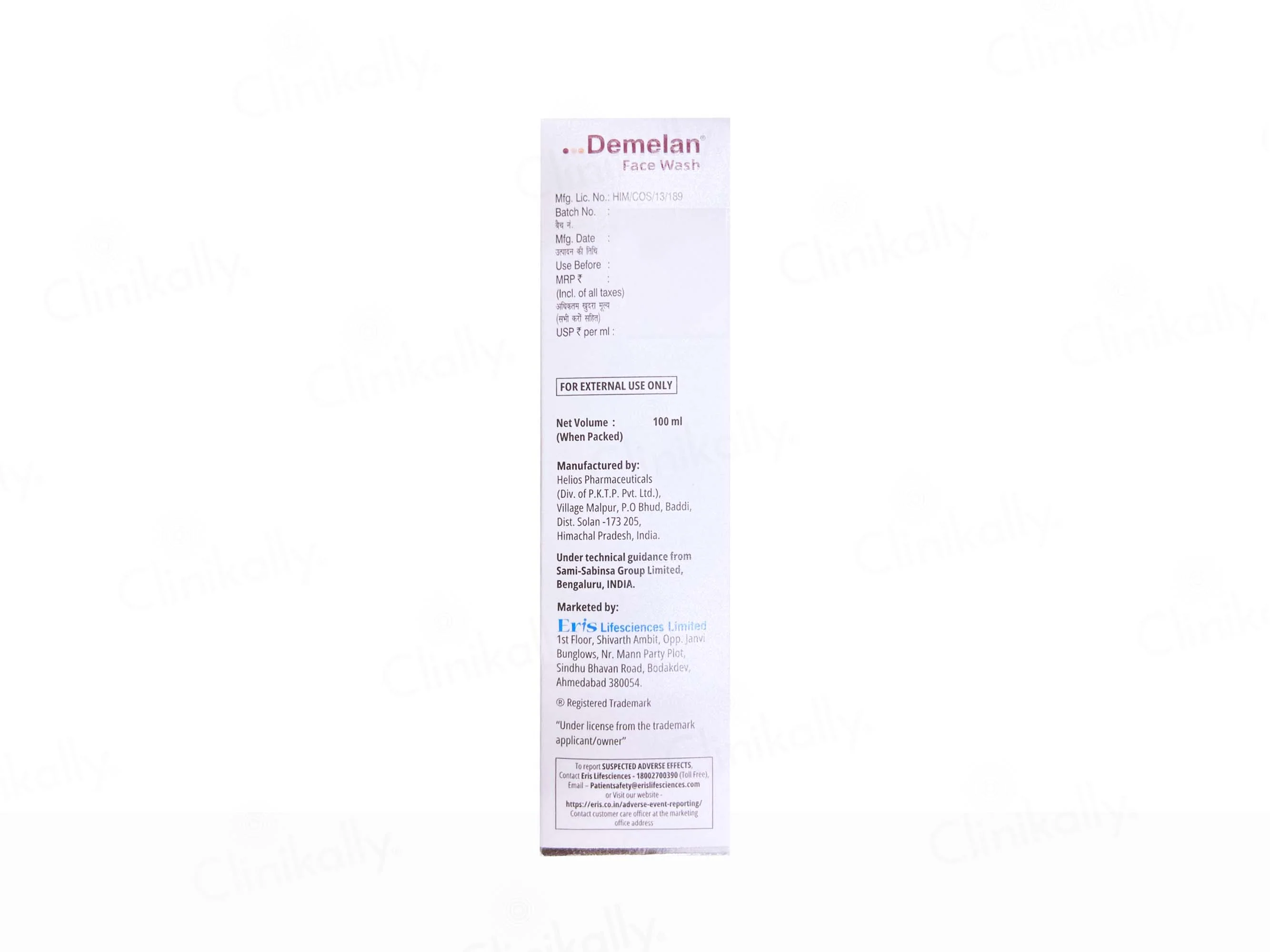 Demelan Face Wash - Image 3