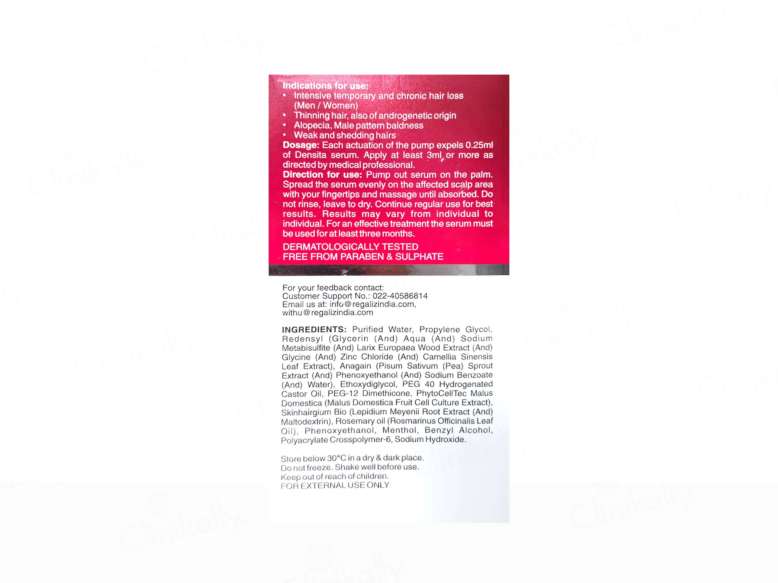 Densita Plus Hair Growth Serum - Image 3