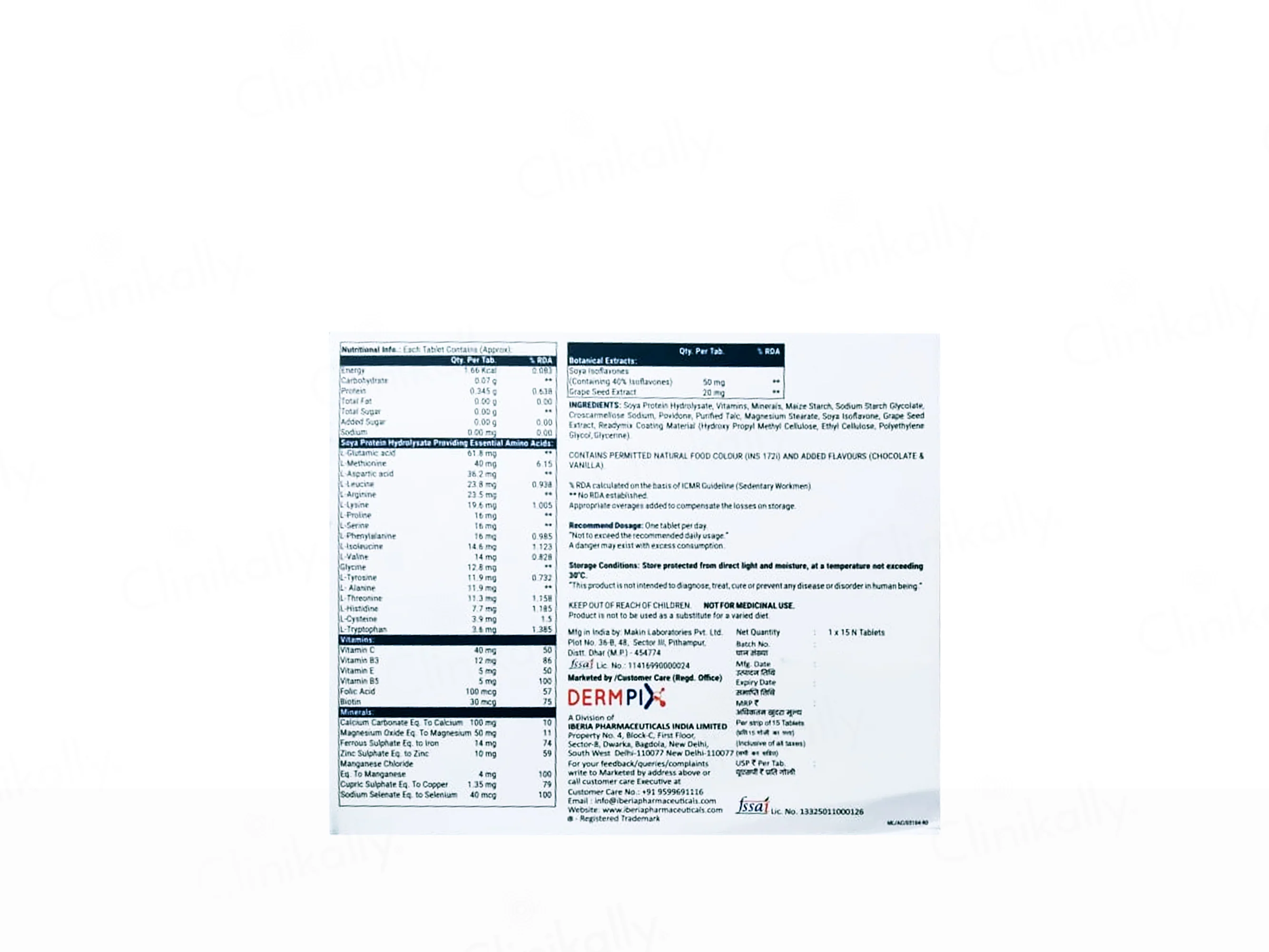 Densyl Advanced Hair Growth Tablet - Image 7
