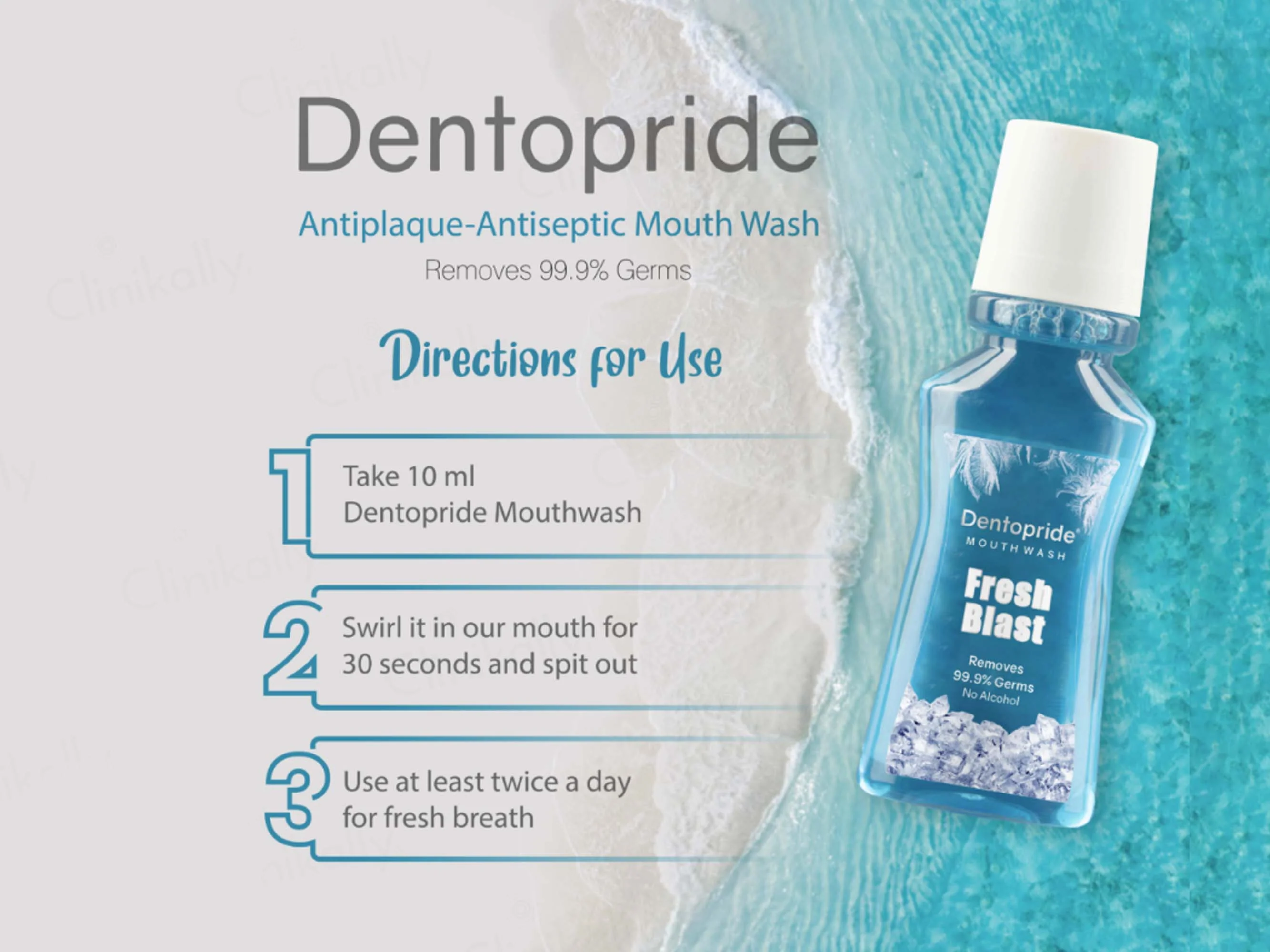 Dentopride Mouthwash - Fresh Blast - Image 4