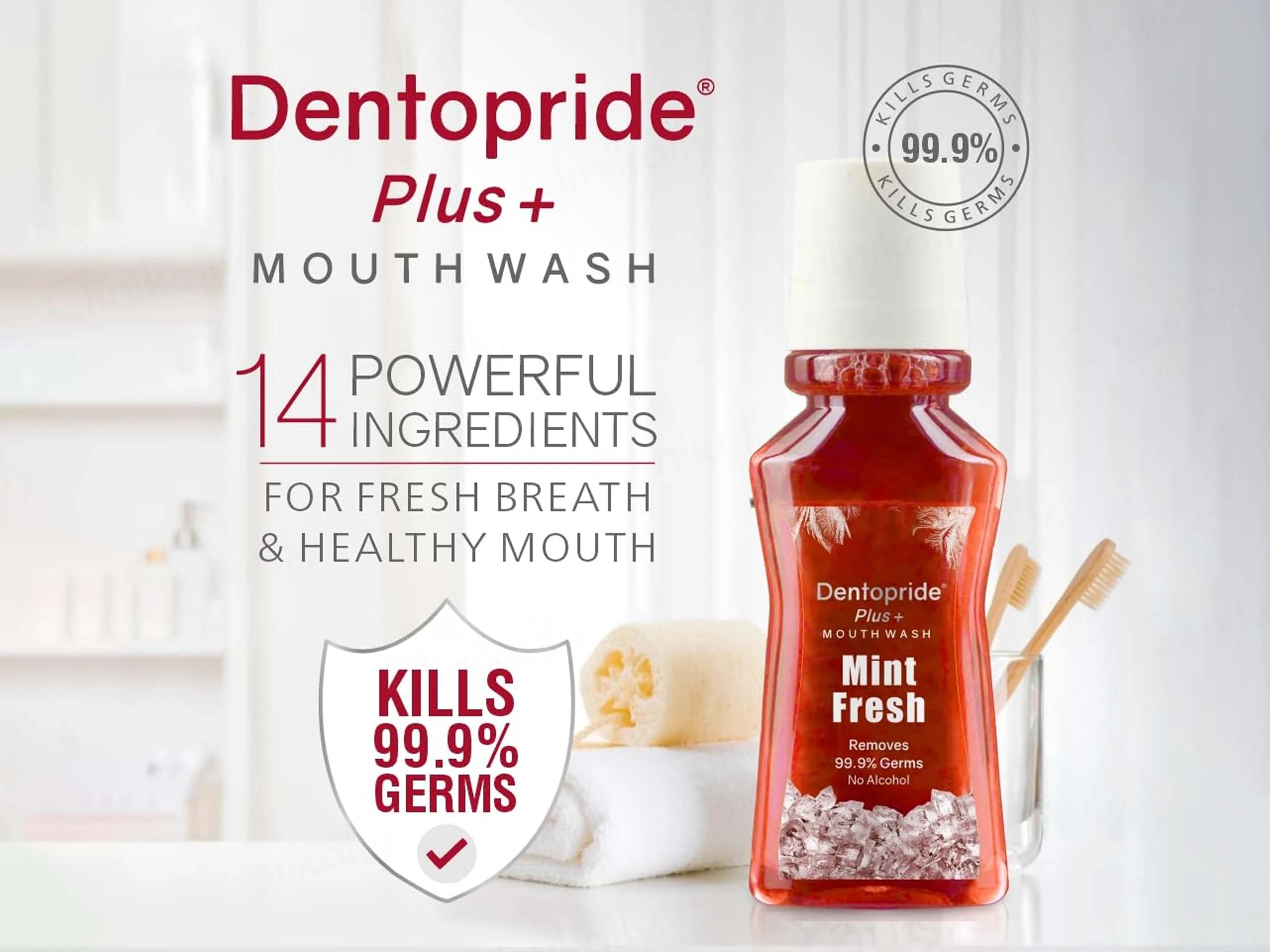 Dentopride Plus+ Mouthwash - Mint Fresh - Image 4