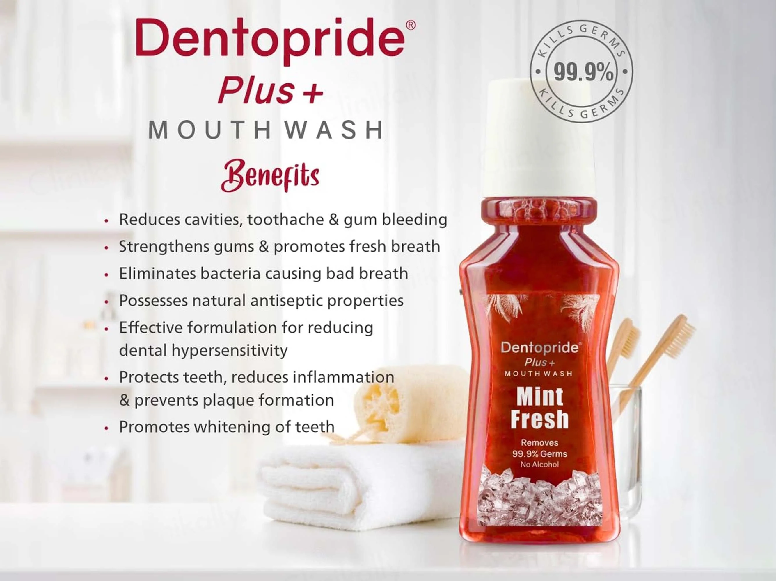 Dentopride Plus+ Mouthwash - Mint Fresh - Image 5