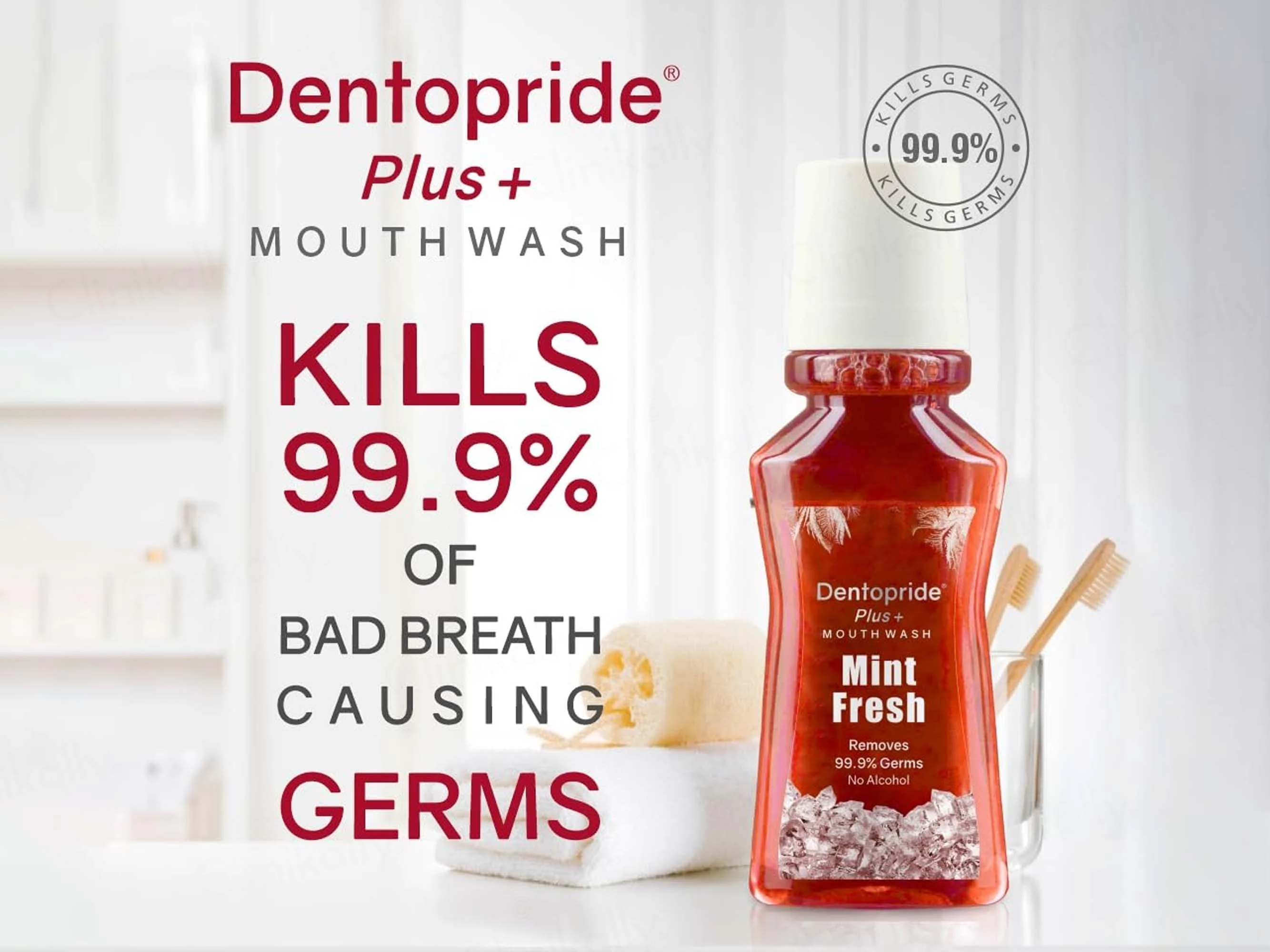 Dentopride Plus+ Mouthwash - Mint Fresh - Image 6