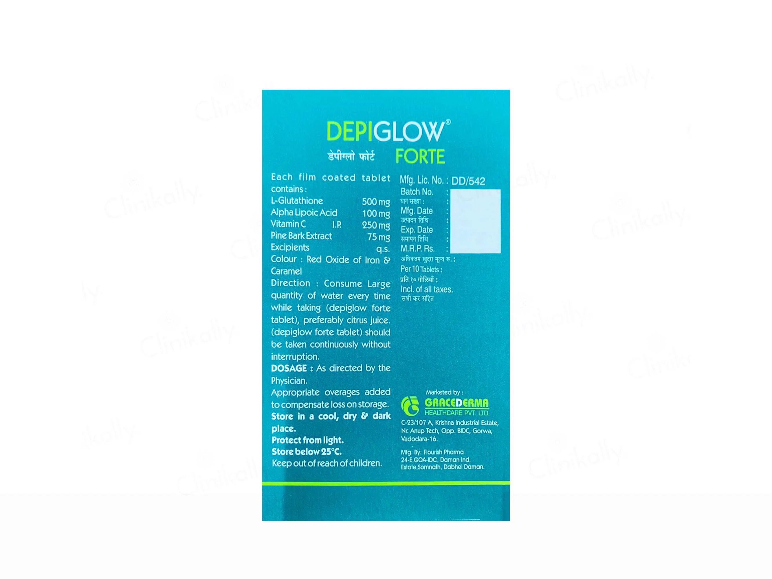 Depiglow Forte Tablet - Image 2
