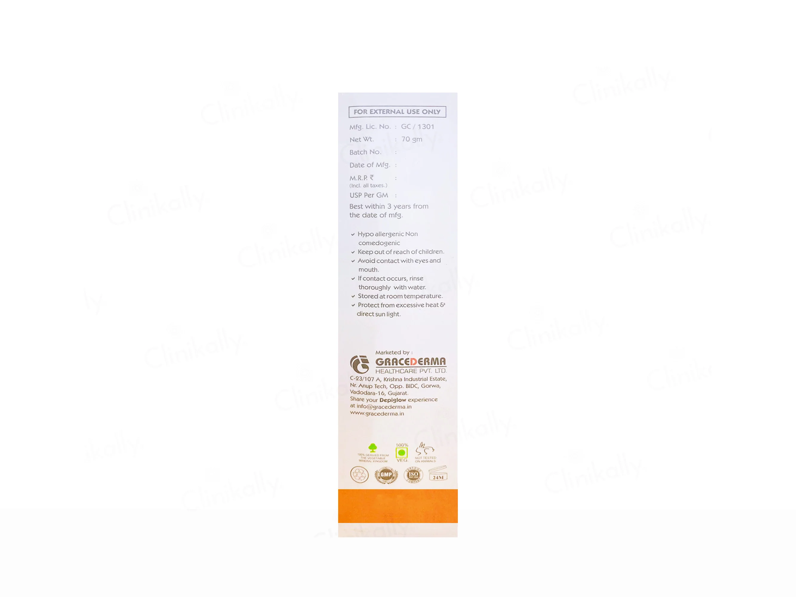 Depiglow Skin Whitening & Brightening Face Wash - Image 3