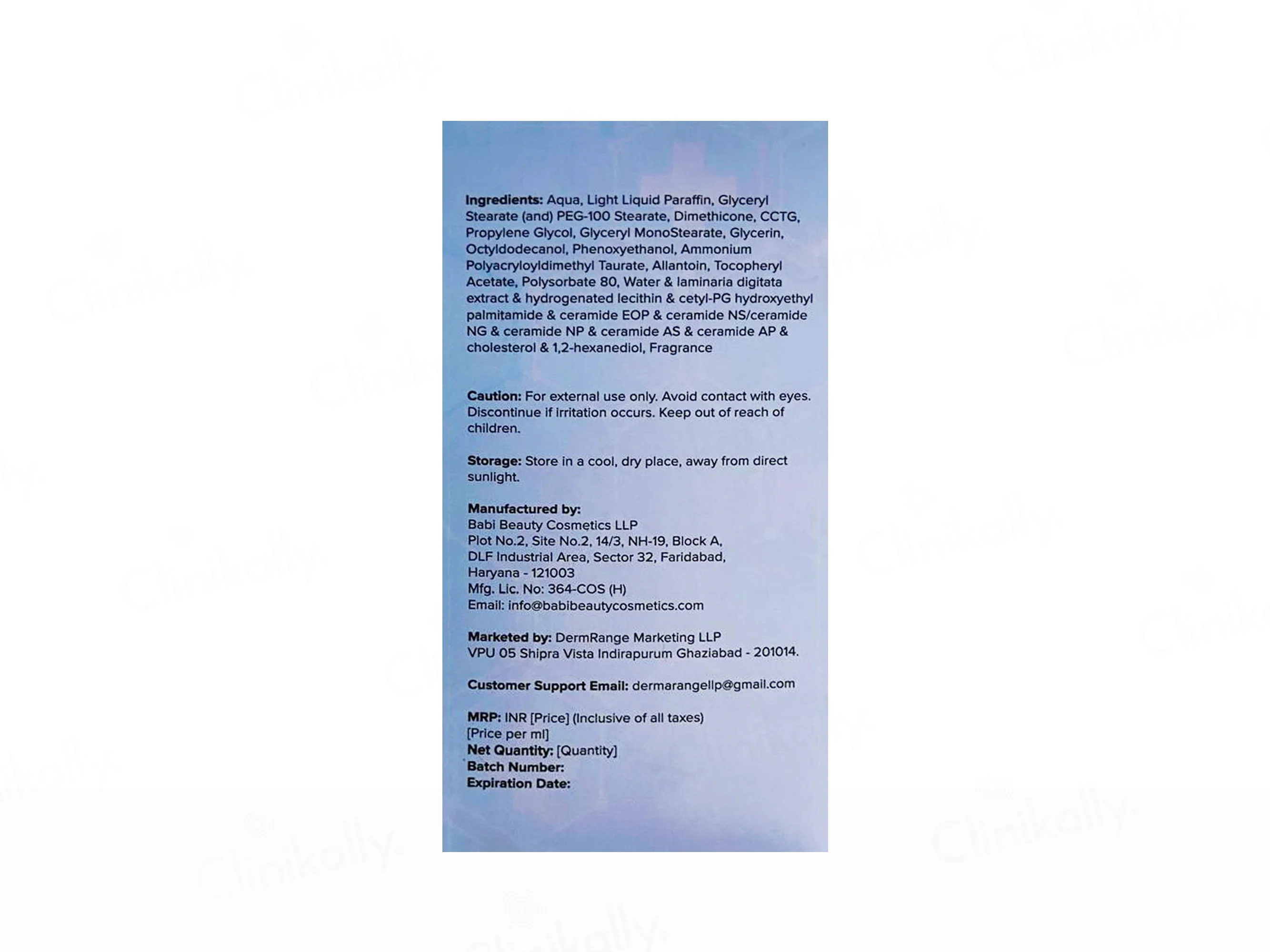 Derm Range Moisturizer For Ultra-Dry, Acne-Prone Skin - Image 3