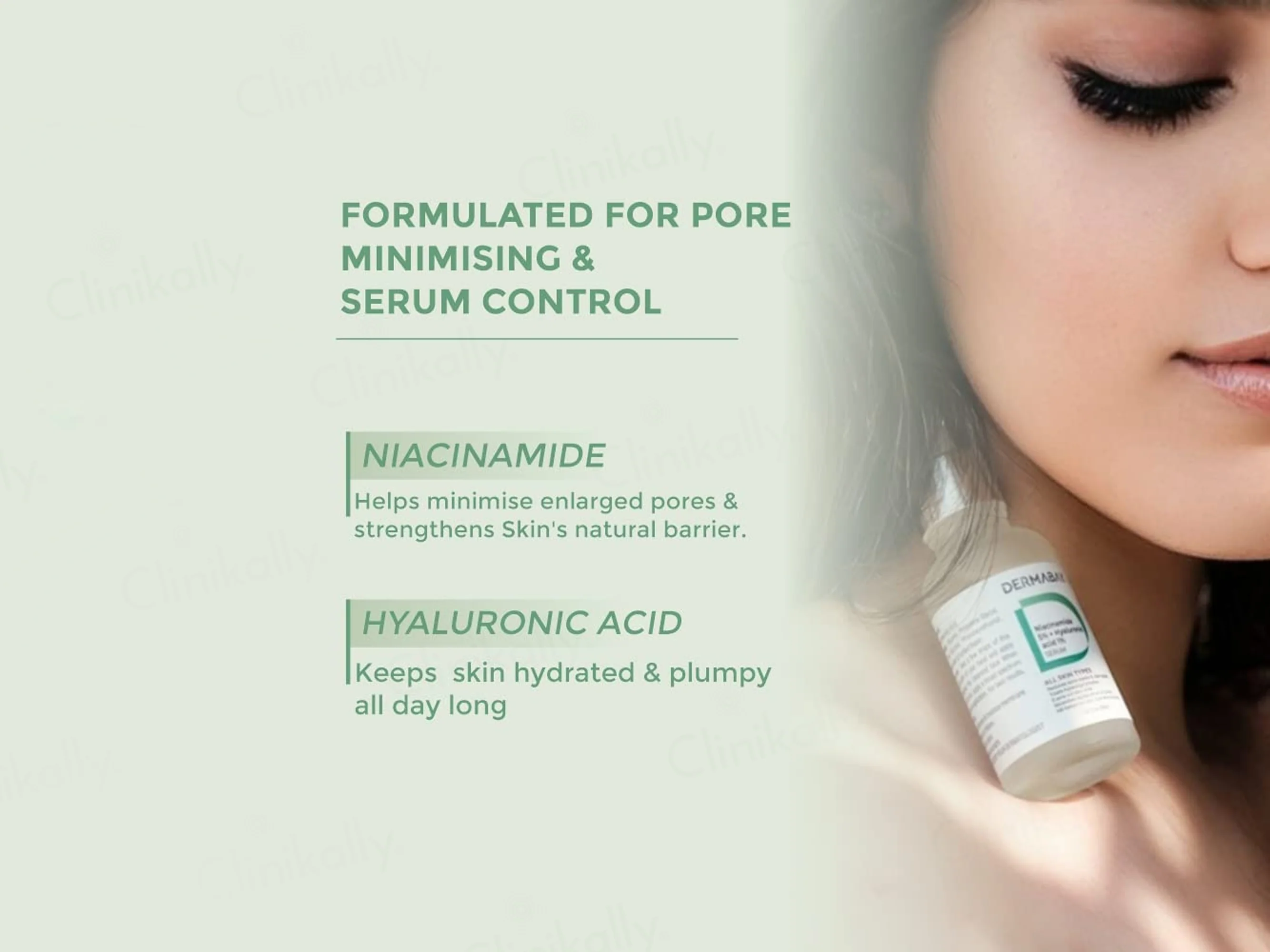Dermabay 5% Niacinamide + 1% Hyaluronic Acid Face Serum - Image 7