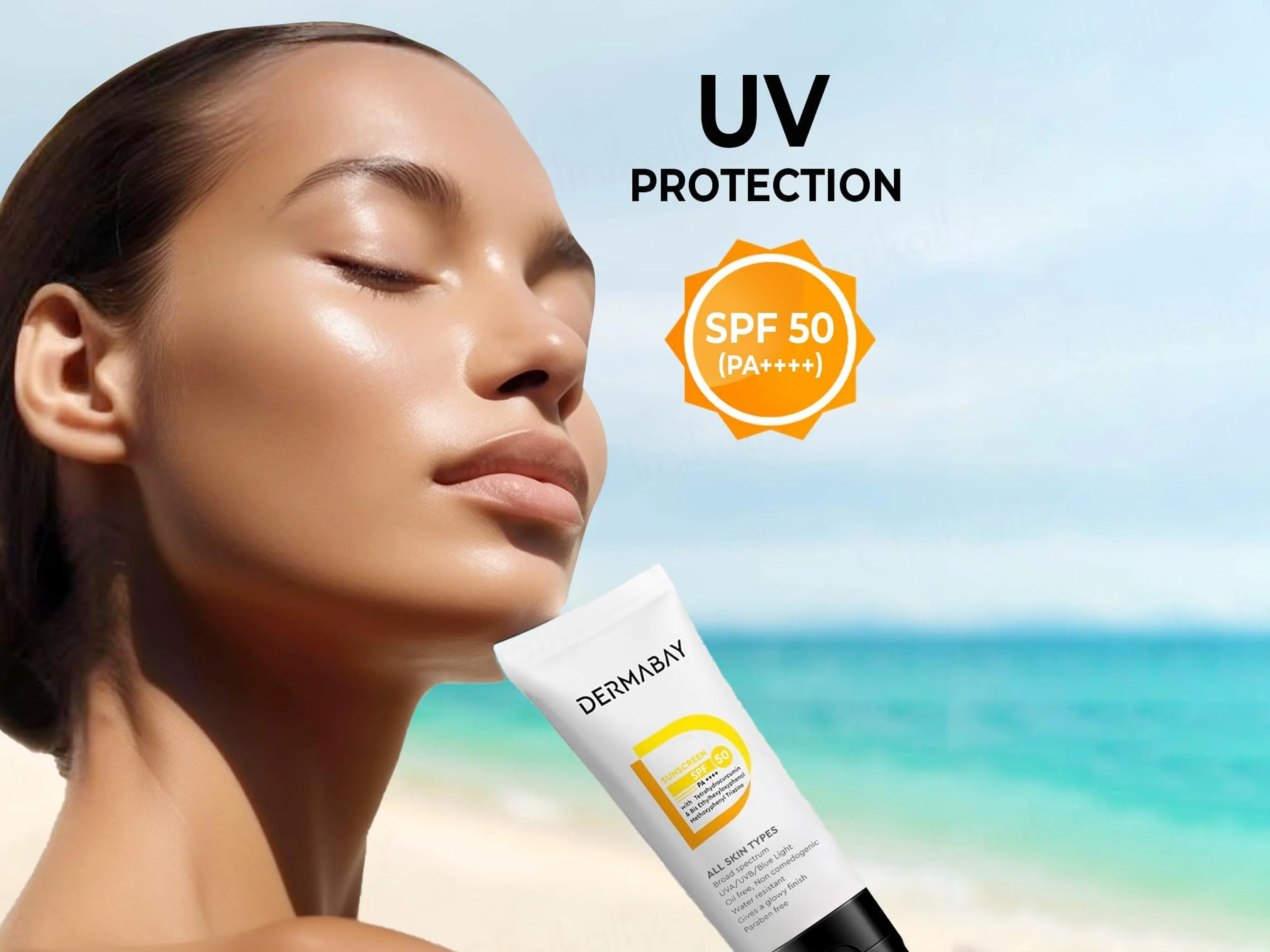 Dermabay Broad Spectrum Sunscreen SPF 50 PA++++ - Image 2