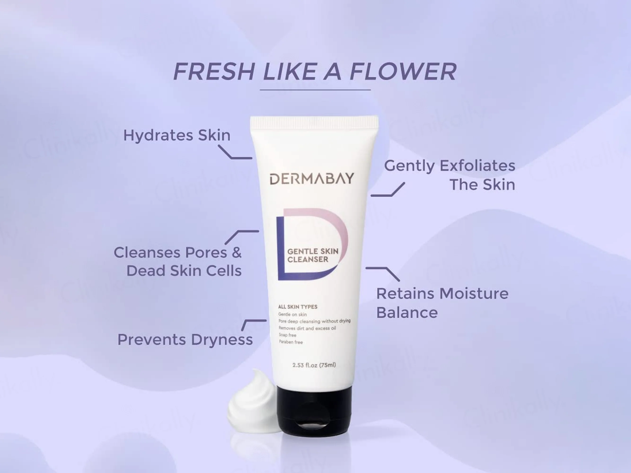 Dermabay Gentle Skin Cleanser - Image 4