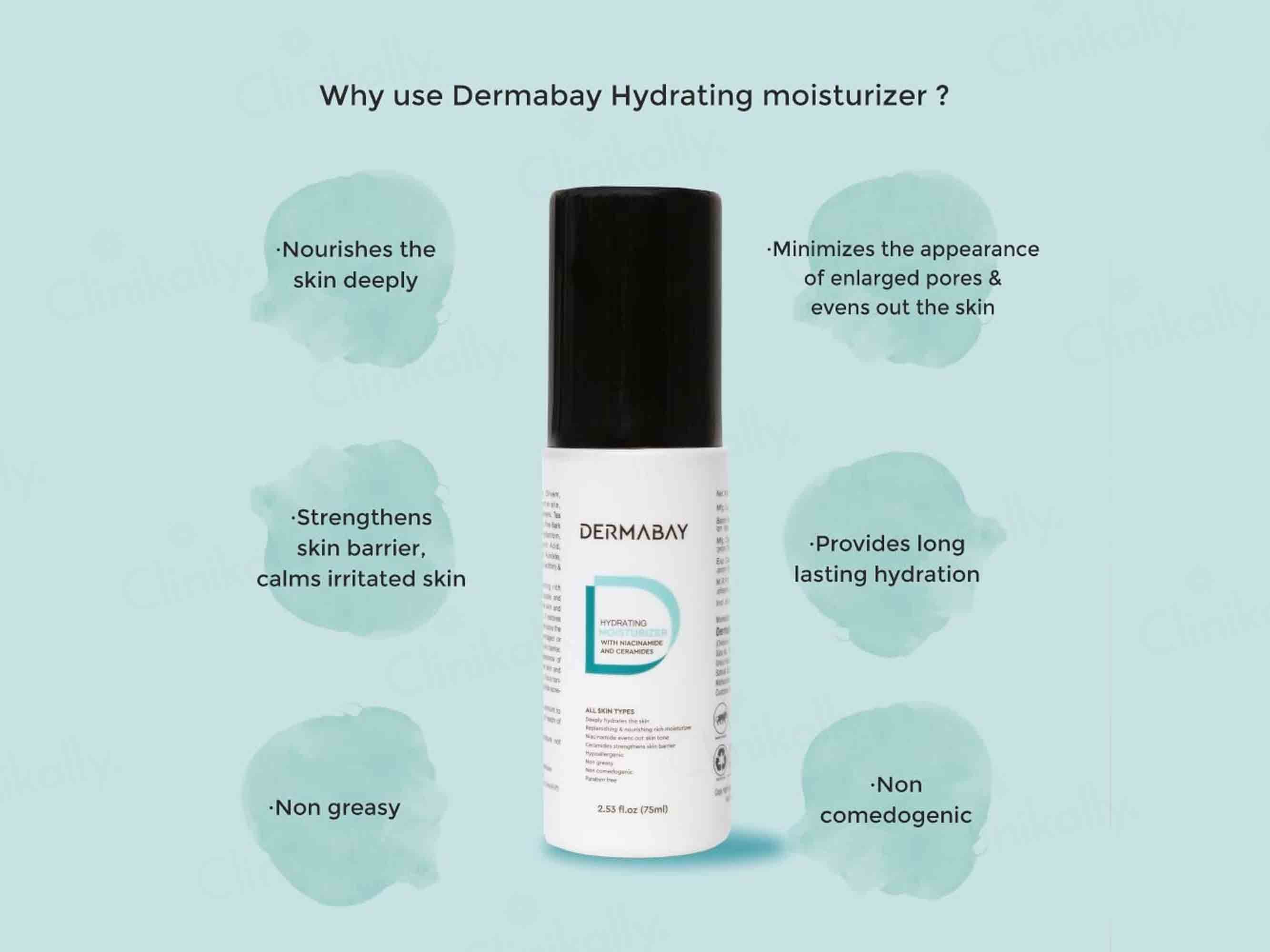 Dermabay Niacinamide & Ceramides Hydrating Moisturizer - Image 4