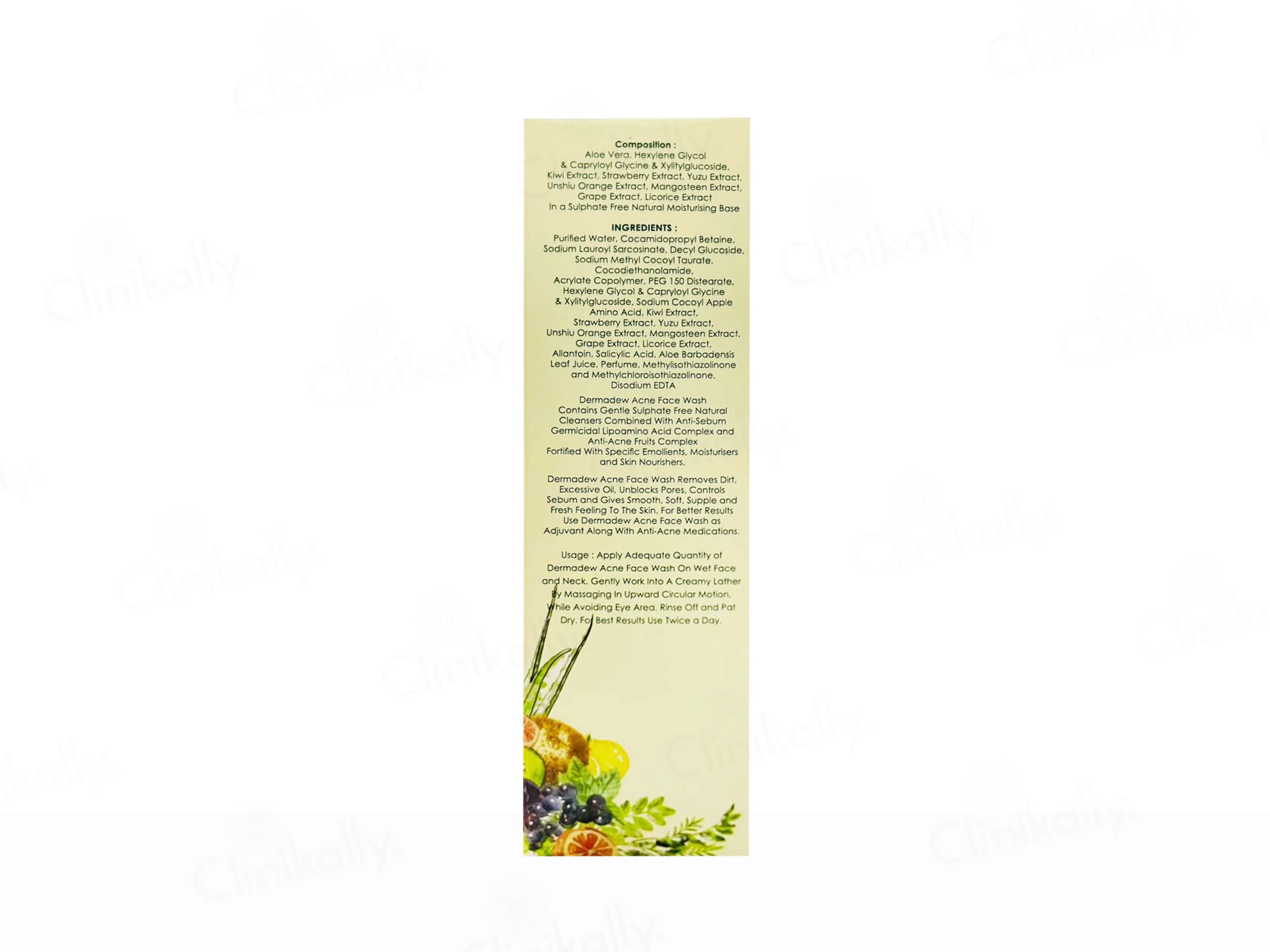 Dermadew Acne Face Wash - Image 4