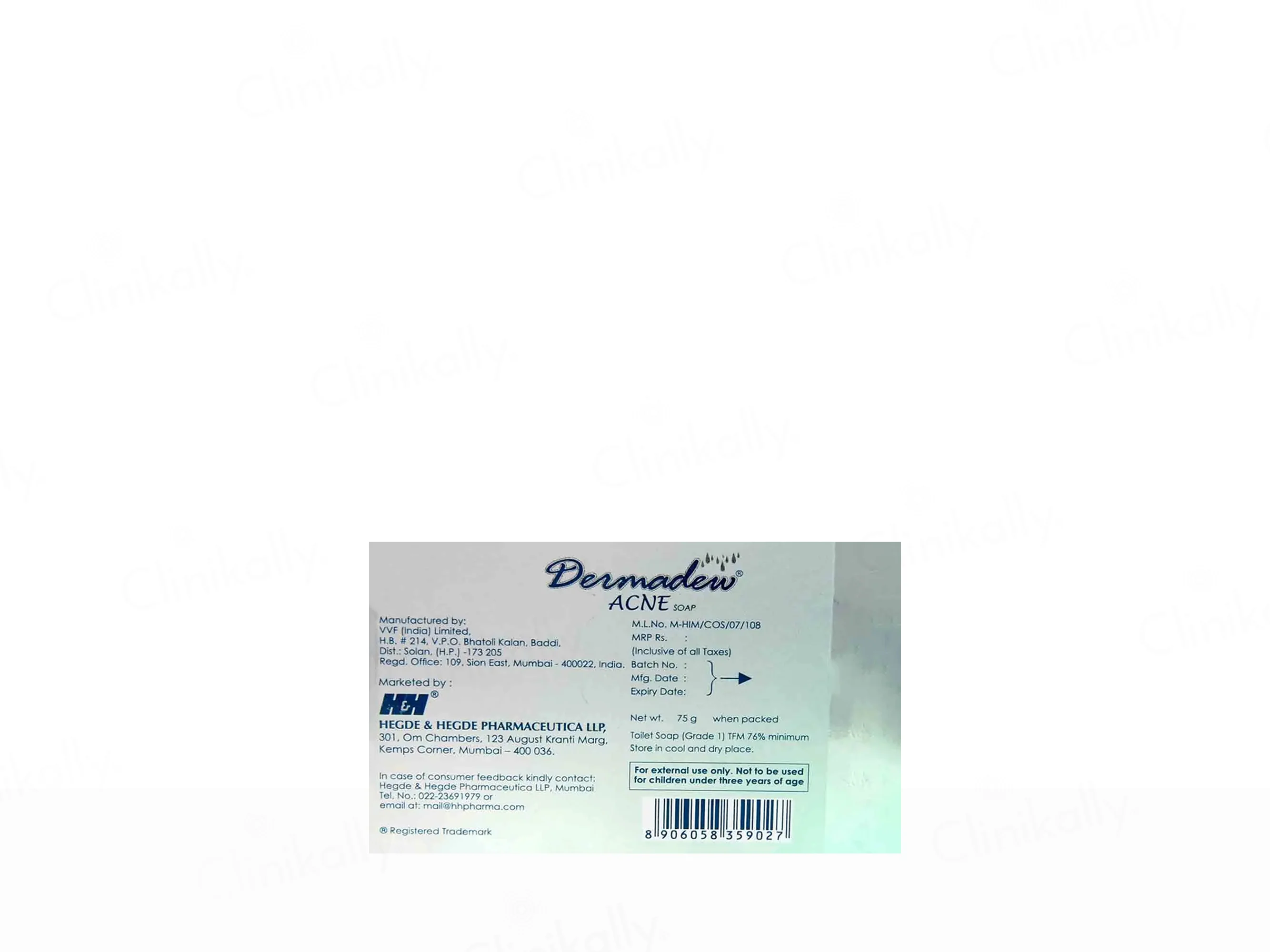 Dermadew Acne Soap - Image 4