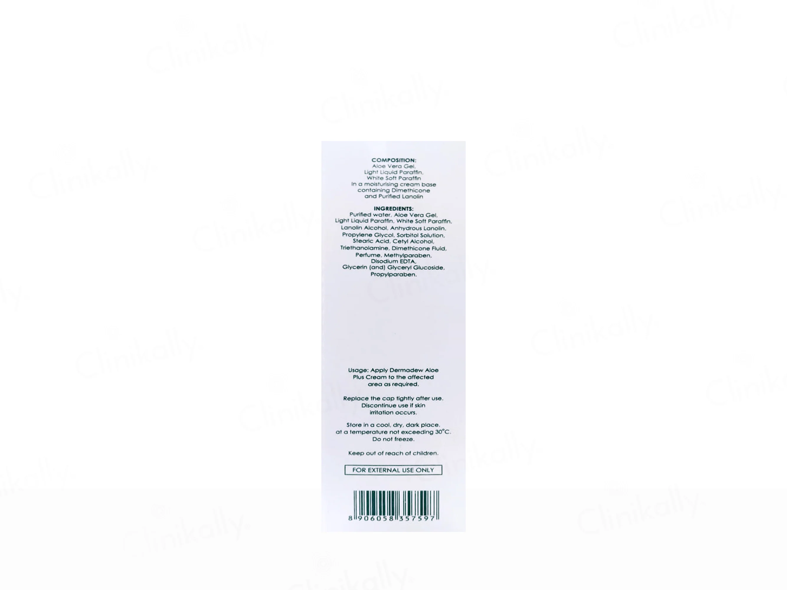 Dermadew Aloe Plus Moisturiser Cream - Image 2