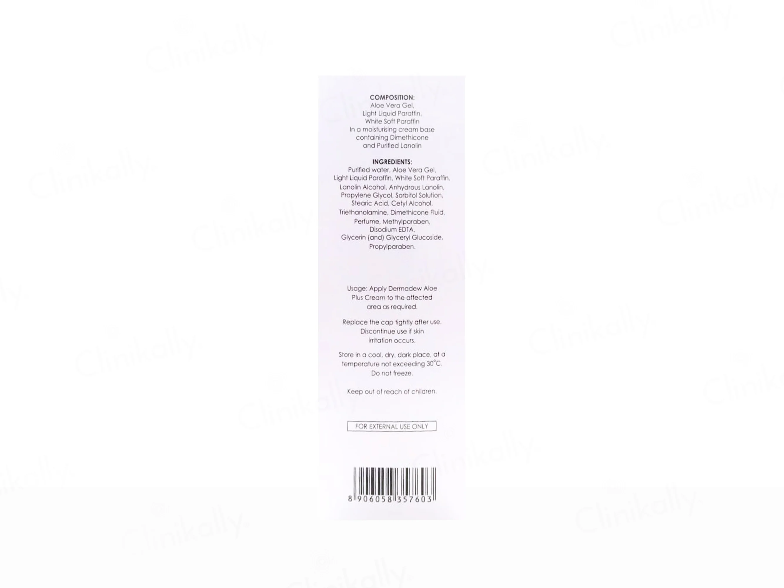Dermadew Aloe Plus Moisturiser Cream - Image 5