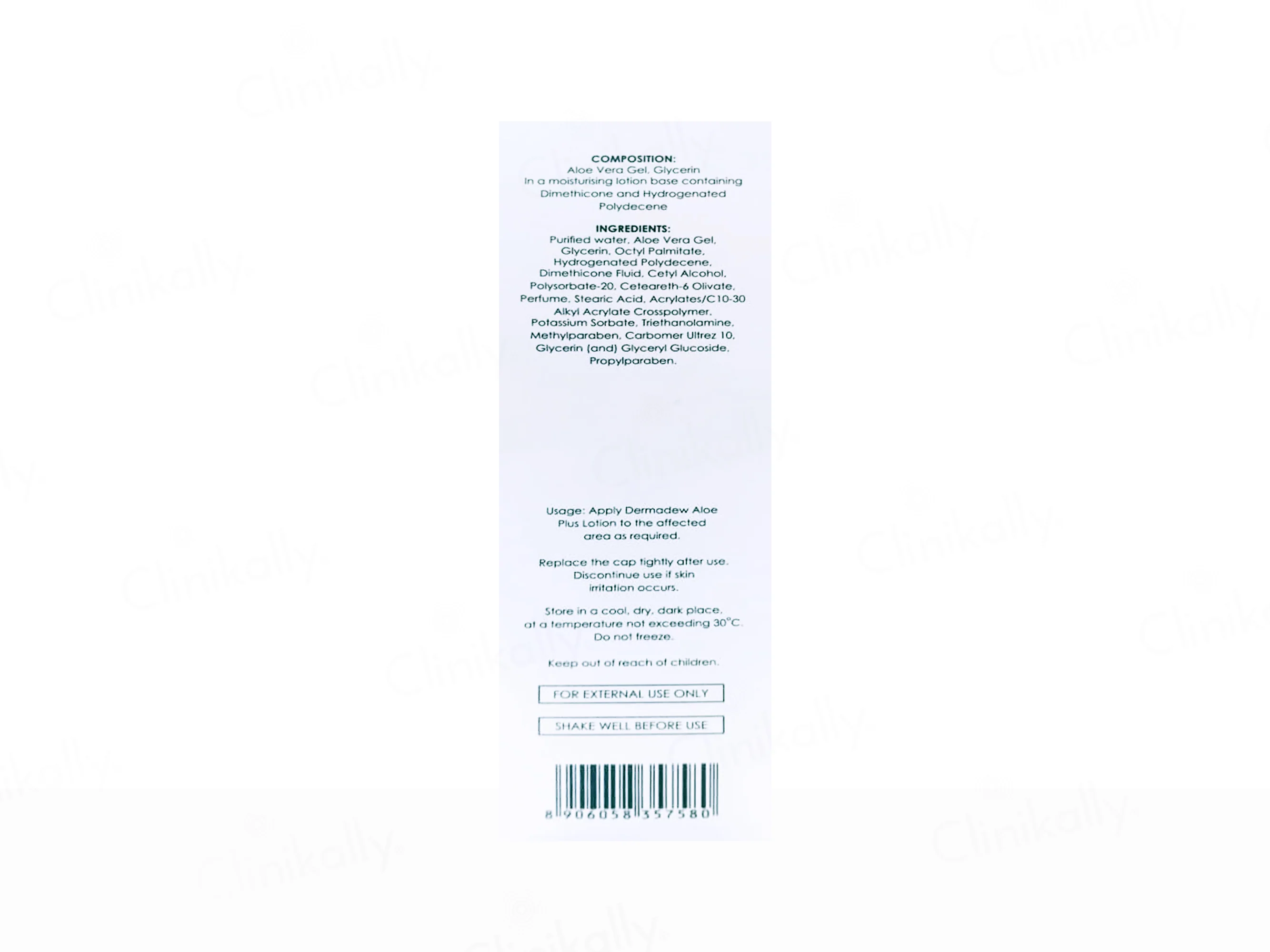 Dermadew Aloe Plus Moisturiser Lotion - Image 2