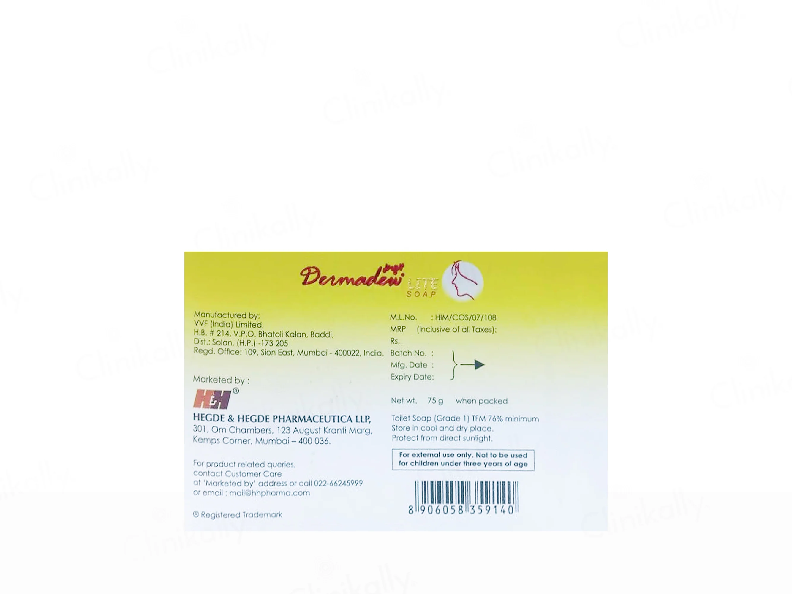Dermadew Lite Soap - Image 3
