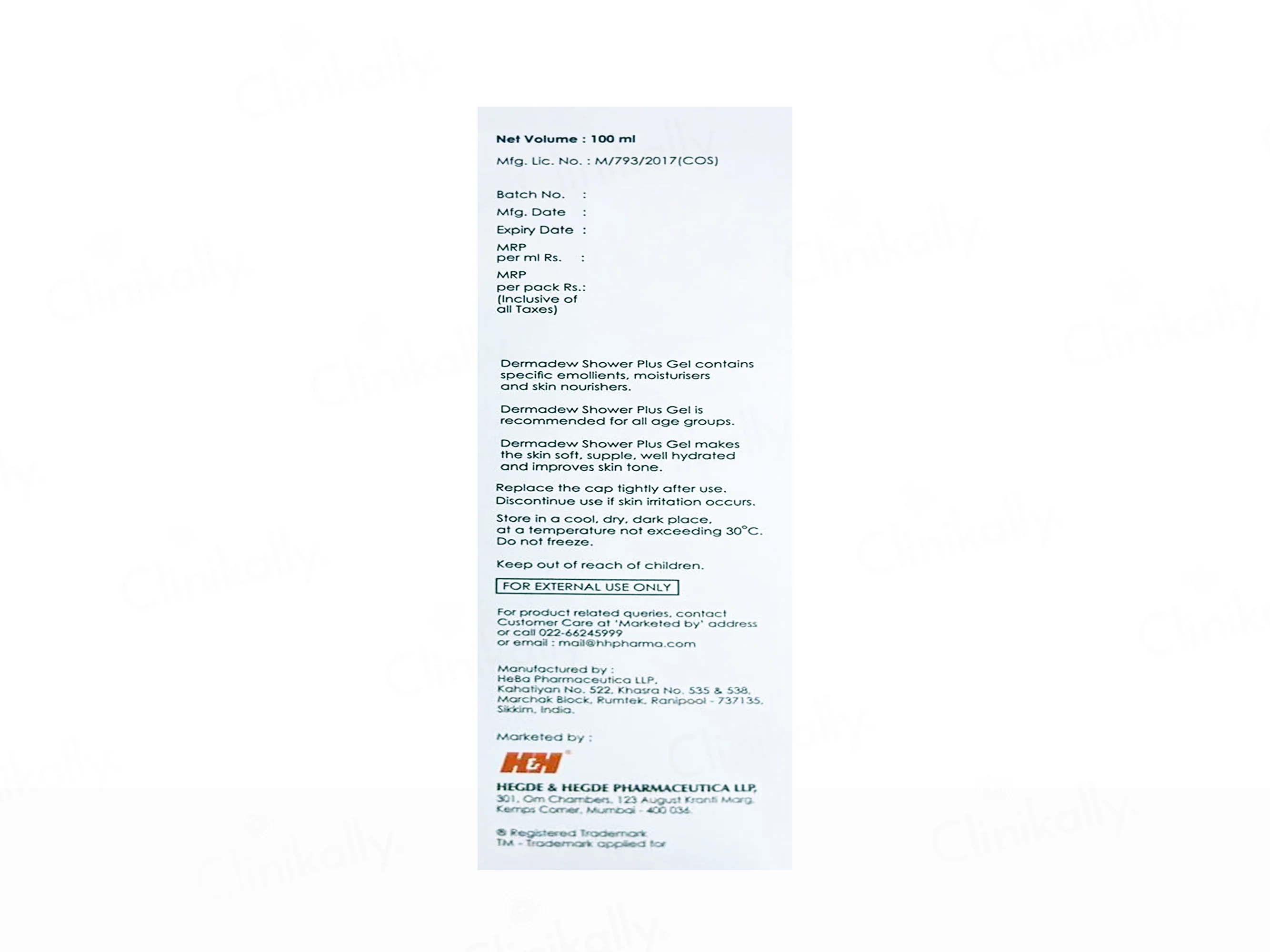 Dermadew Shower Plus Gel - Image 4