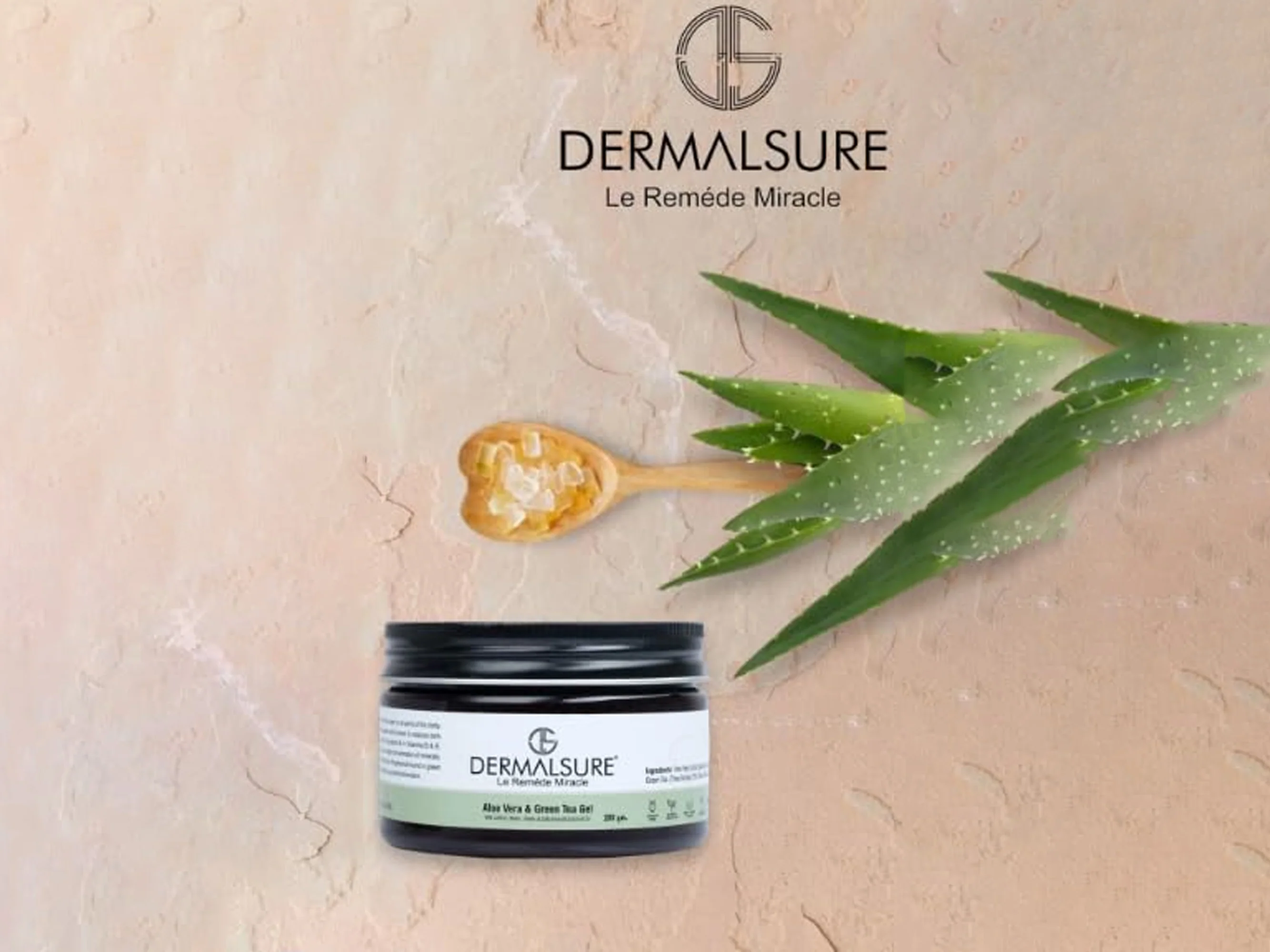 Dermalsure Aloe Vera & Green Tea Gel - Image 4