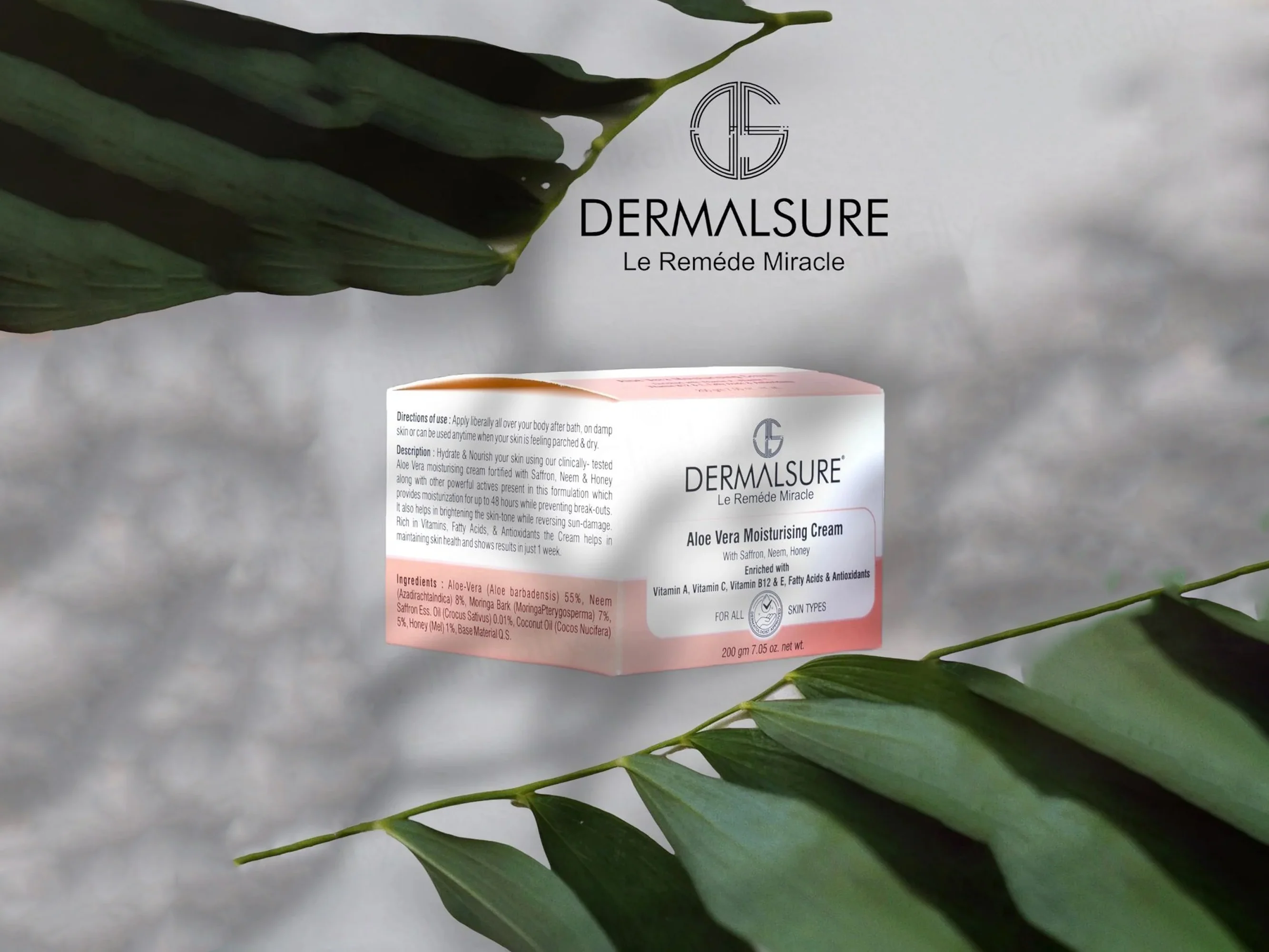 Dermalsure Aloe Vera Moisturising Cream - Image 3
