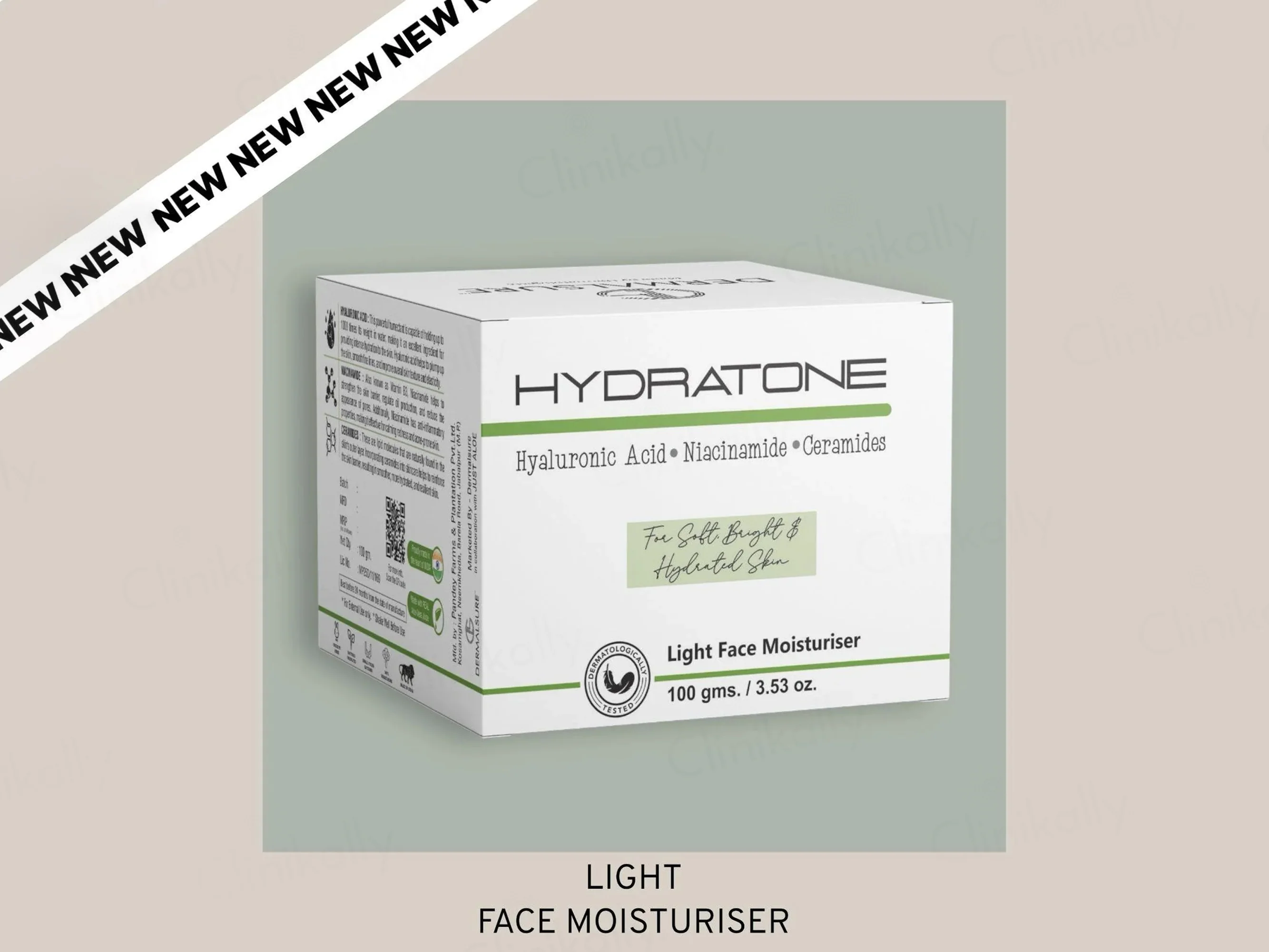 Dermalsure Hydratone Light Face Moisturiser - Image 3