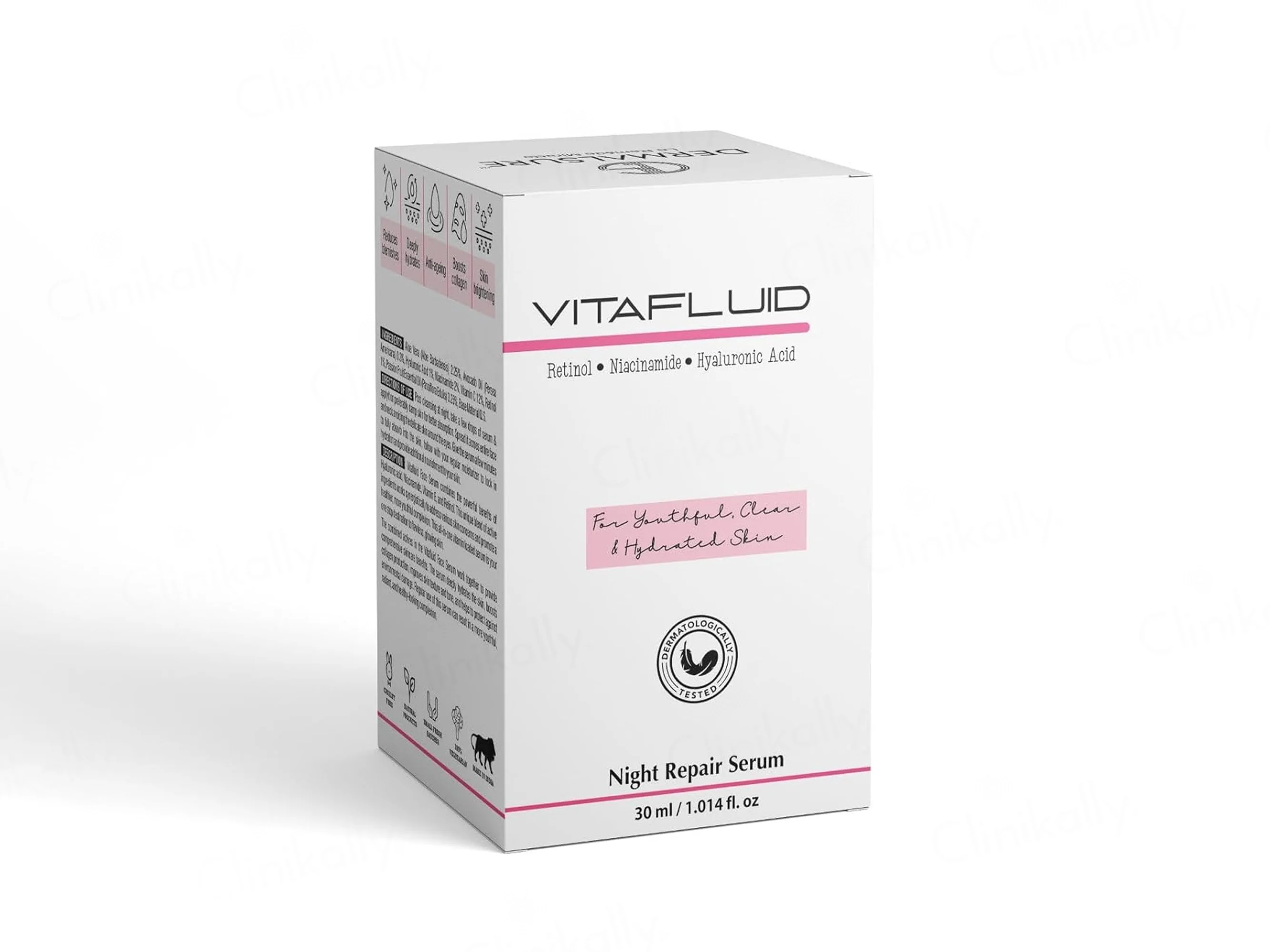 Dermalsure Vitafluid Night Repair Face Serum - Image 2