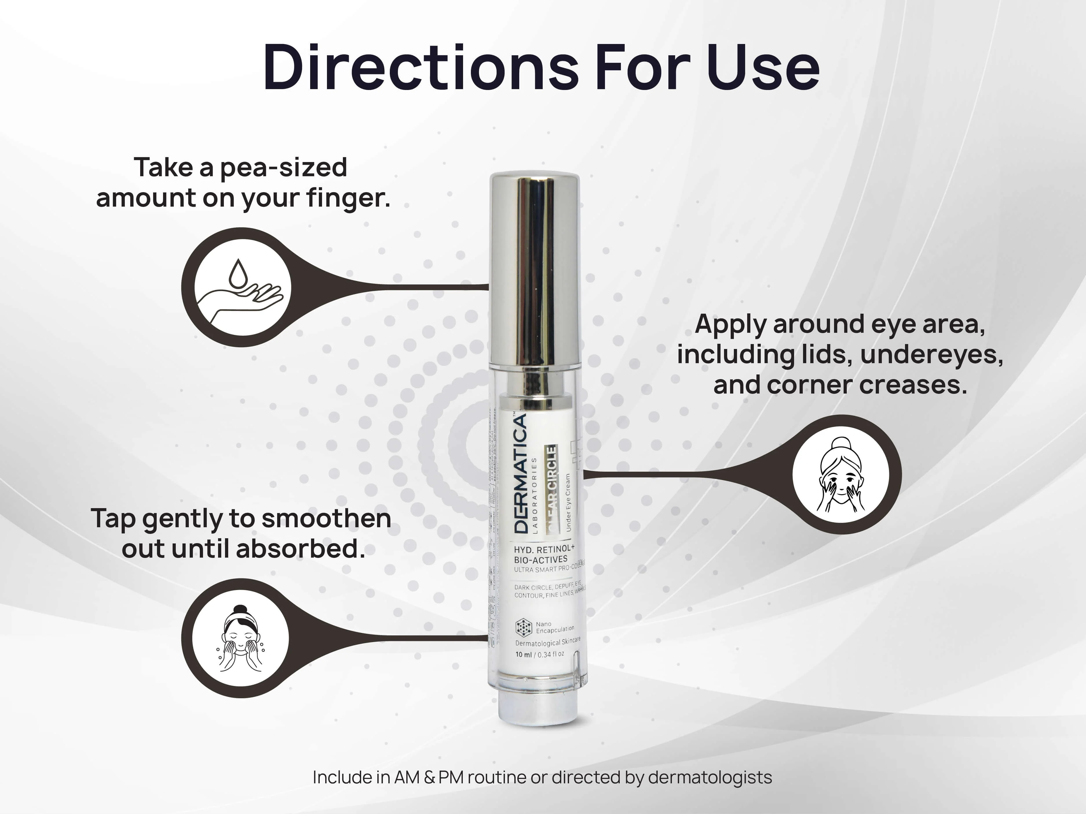Dermatica Clear Circle Under Eye Cream - Image 3