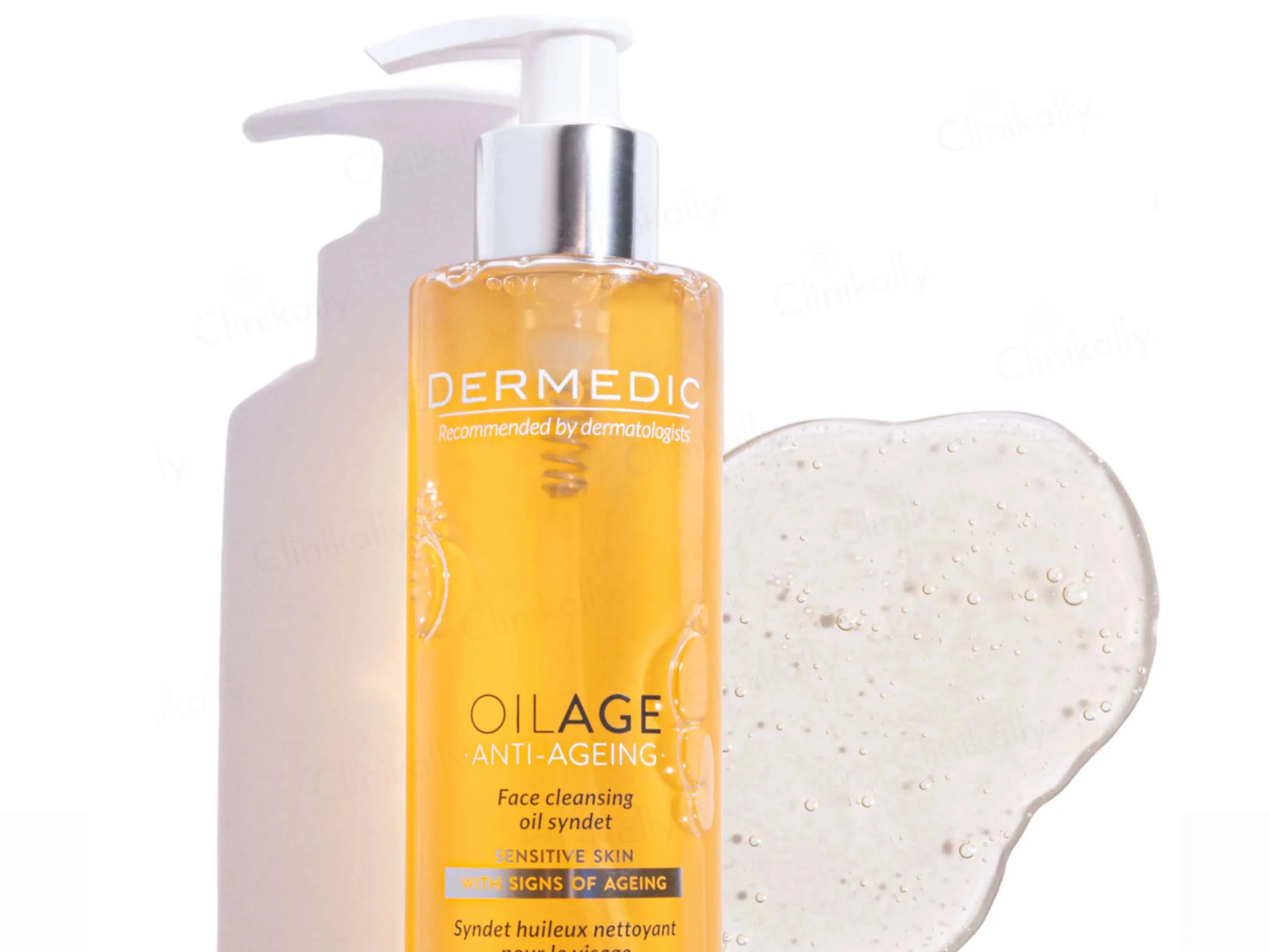 Dermedic Oilage Anti-Ageing Face Cleansing Oil Syndet For Sensitive Skin - Image 2
