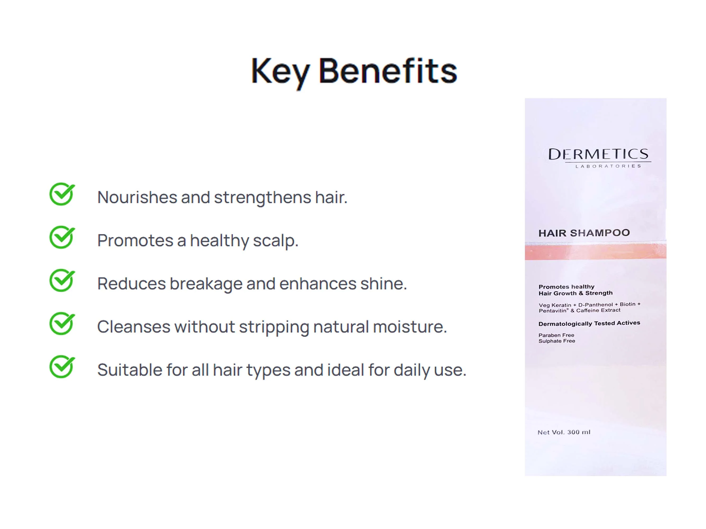 Dermetics Hair Shampoo - Image 5