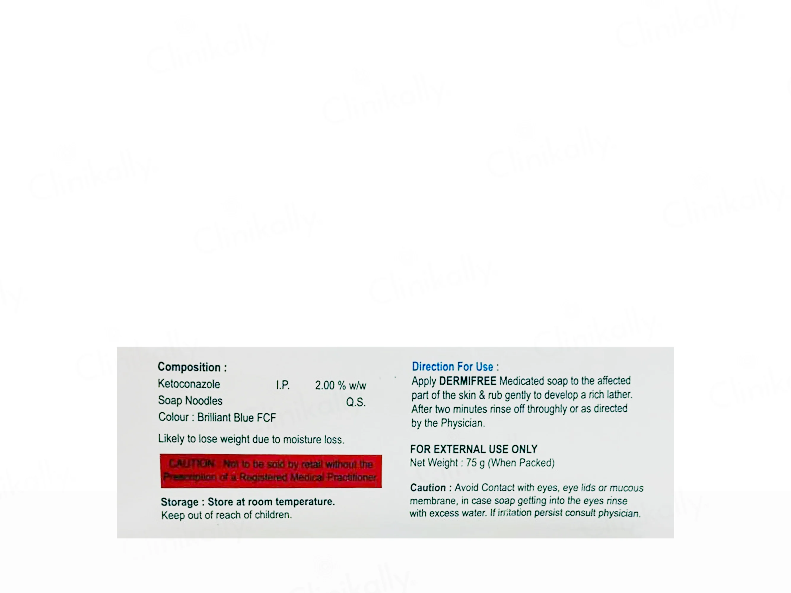 Dermifree 2% Ketoconazole Medicated Soap - Image 4