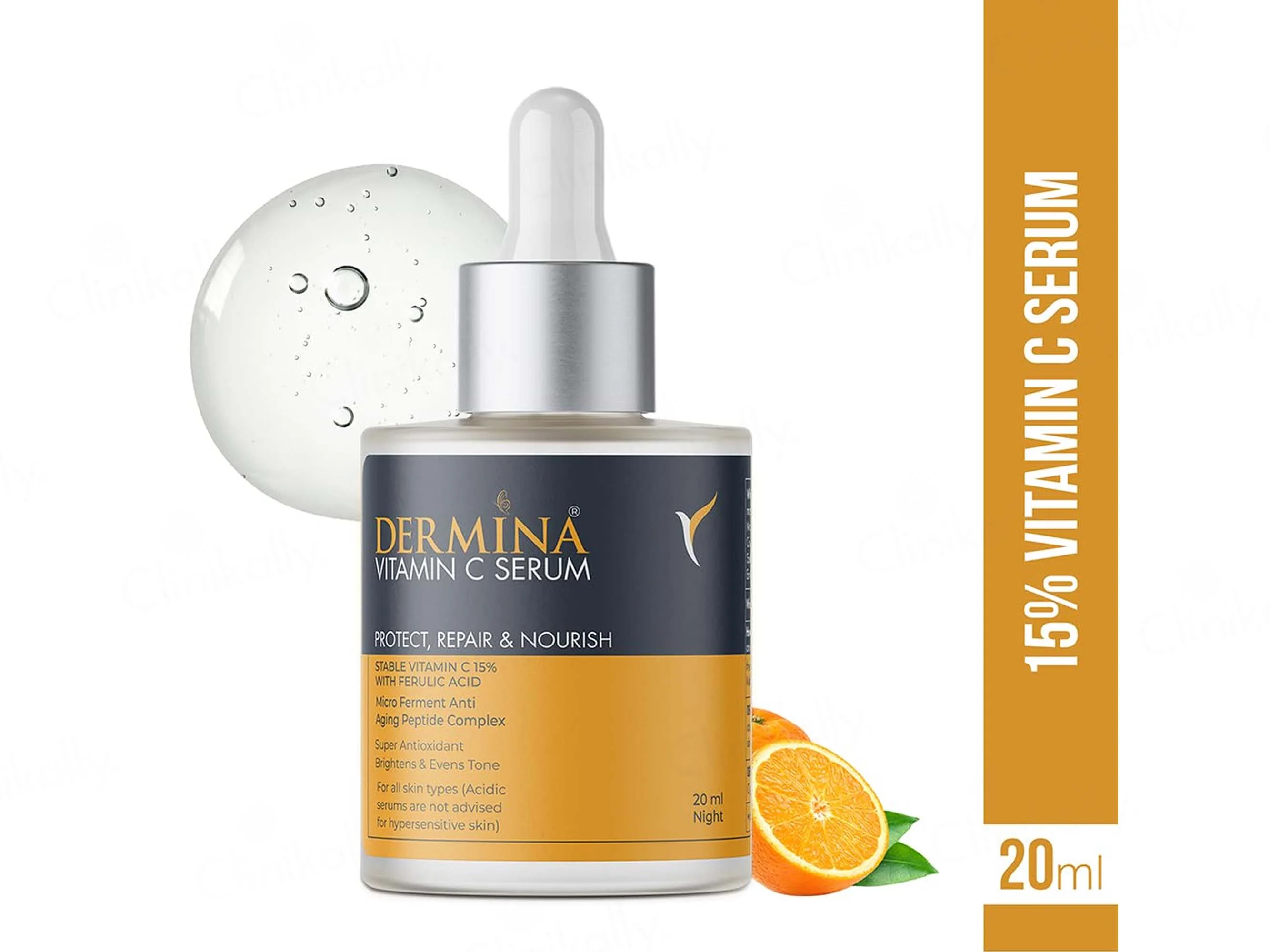Dermina 15% Vitamin C Face Serum - Image 3