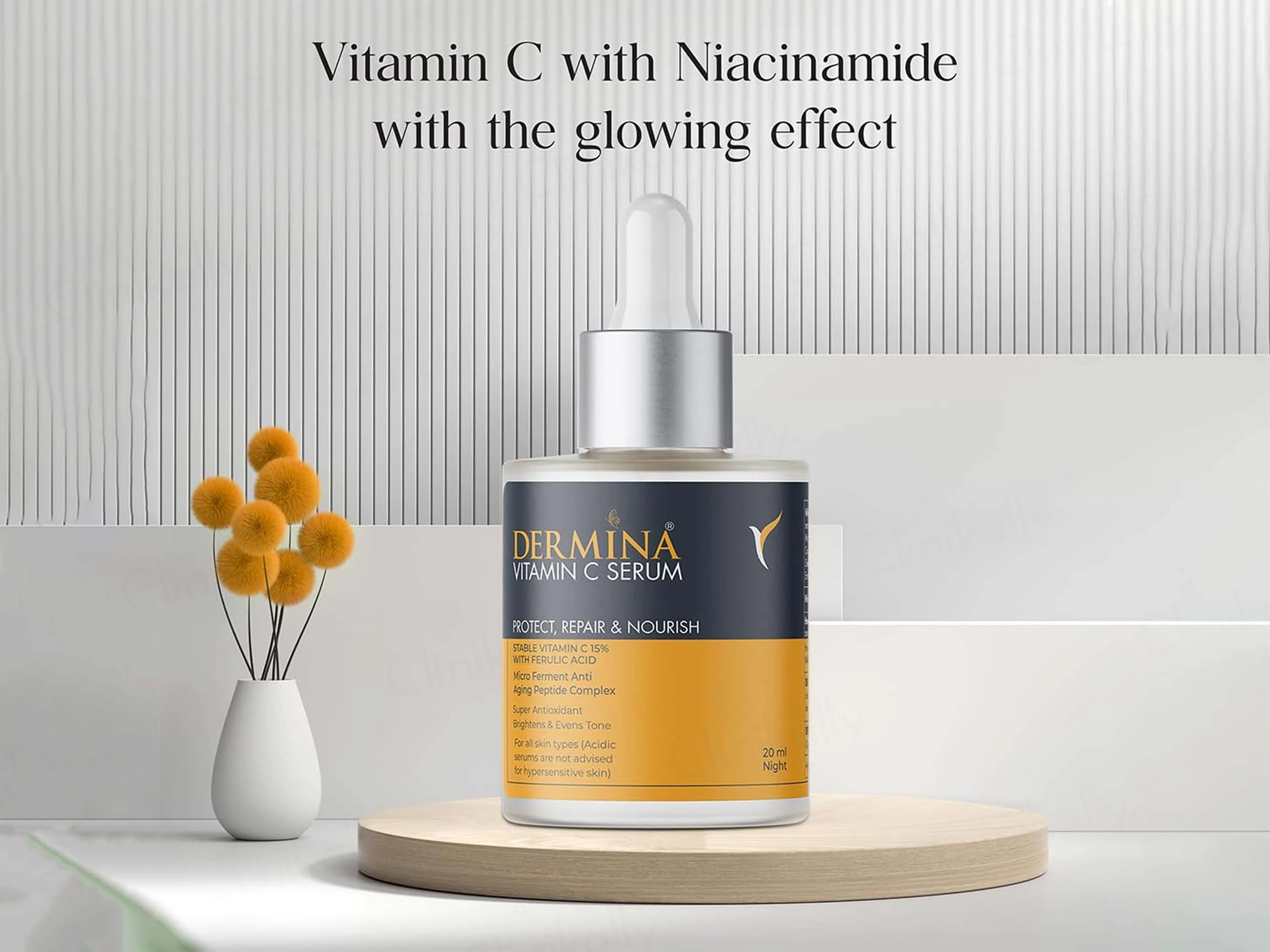 Dermina 15% Vitamin C Face Serum - Image 4