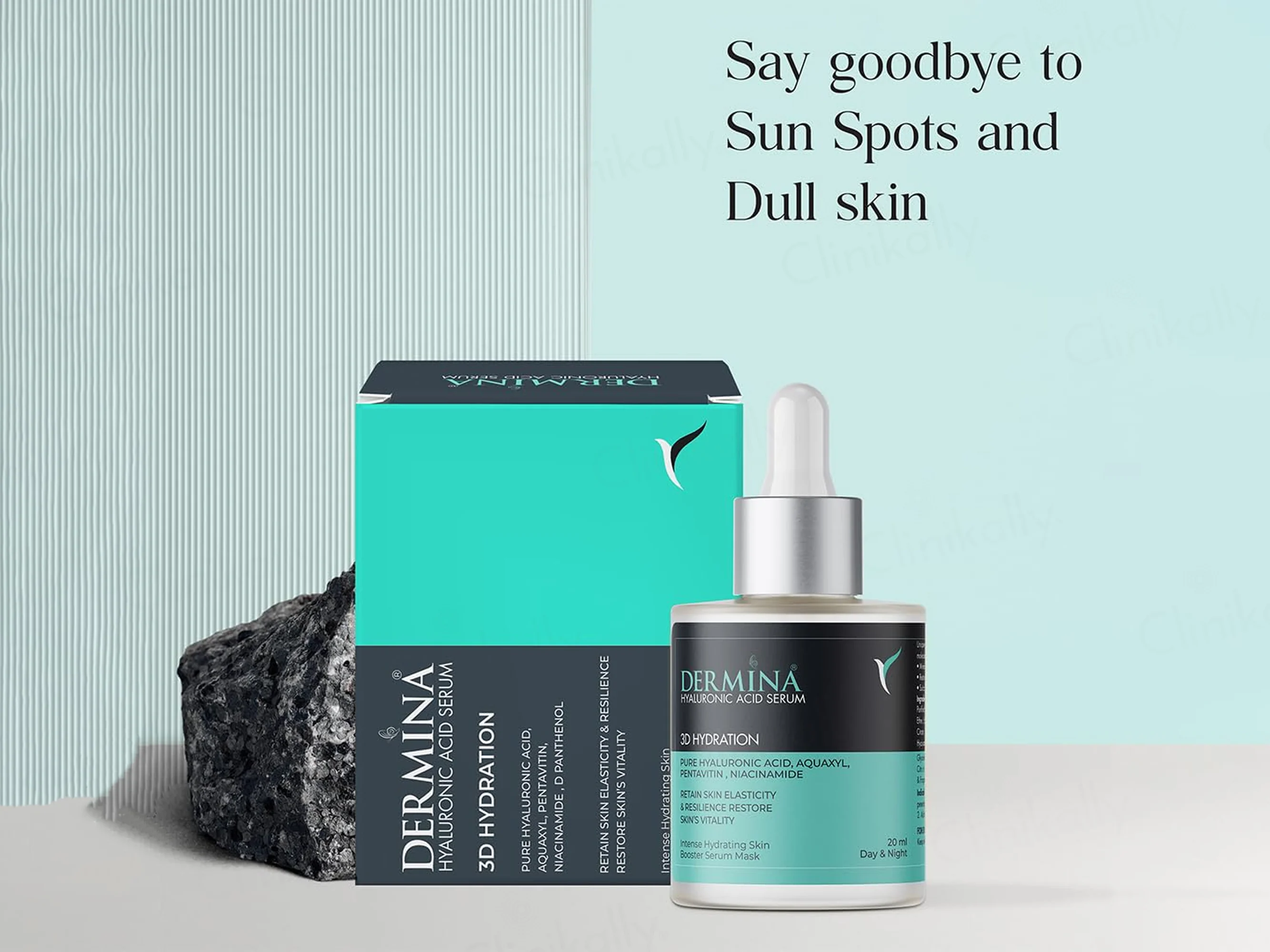 Dermina 3D Hydration Hyaluronic Acid Face Serum - Image 4