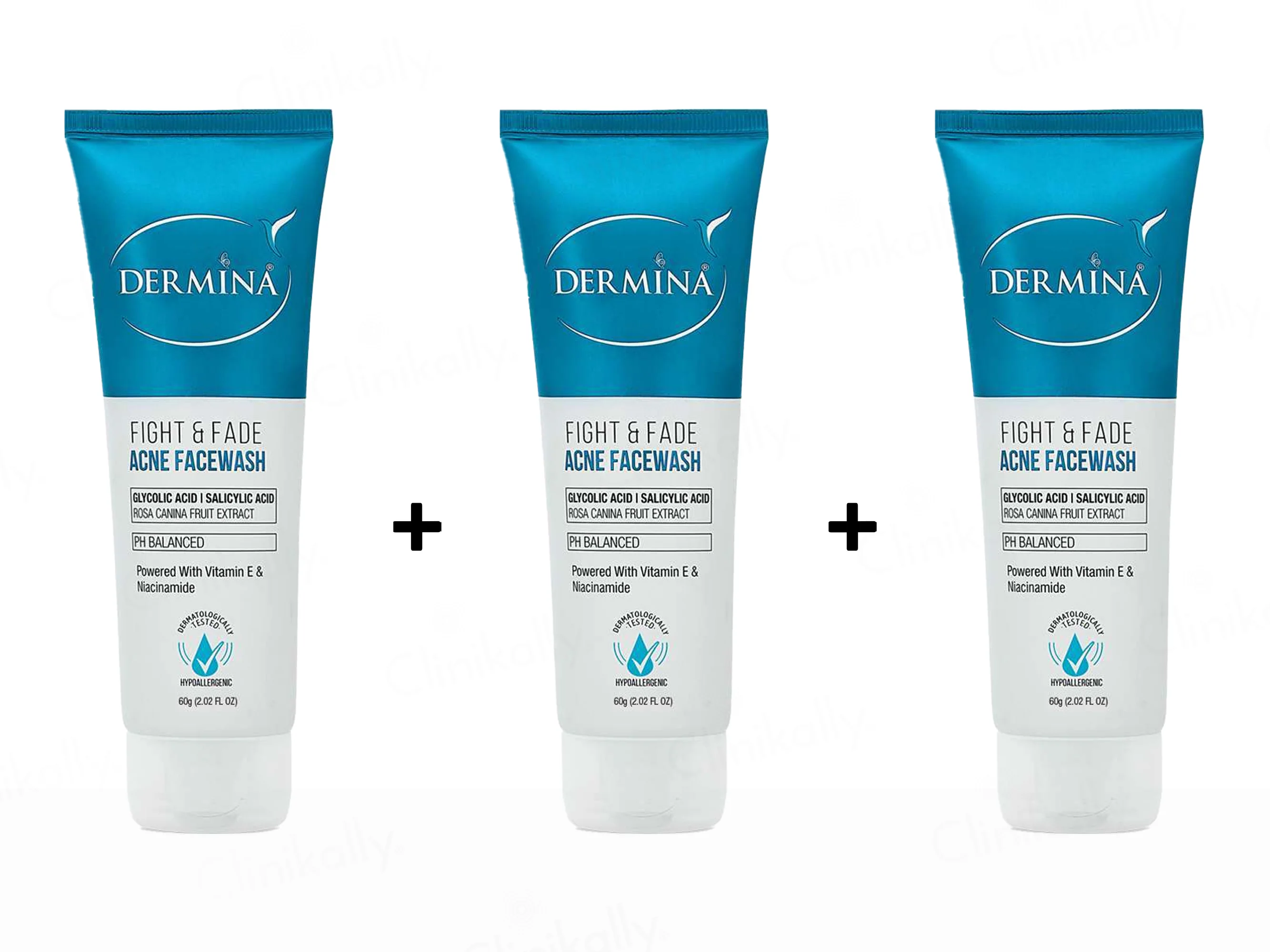 Dermina Fight & Fade Acne Facewash - Image 2
