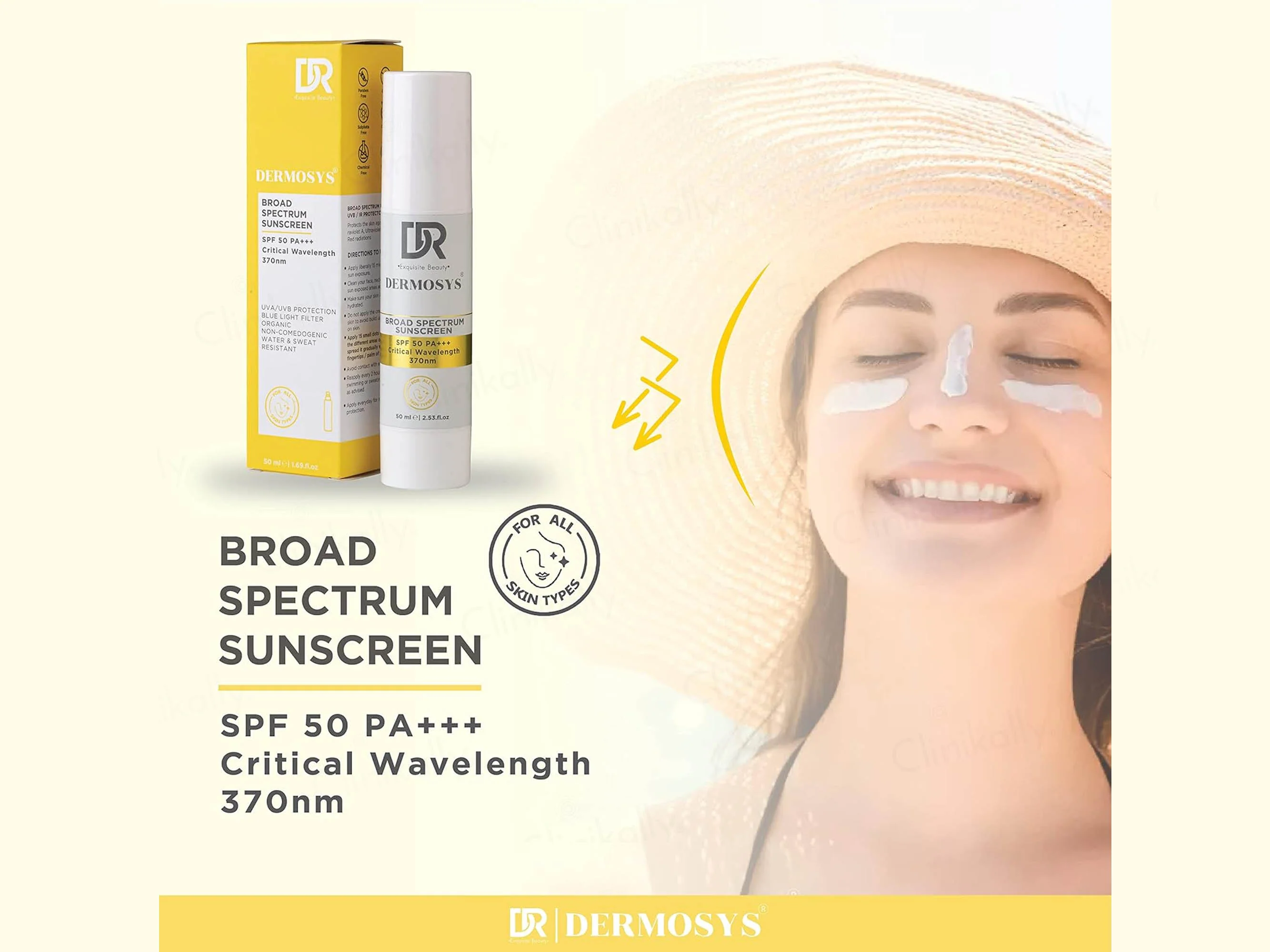 Dermosys Broad Spectrum Sunscreen SPF 50 PA+++ - Image 2
