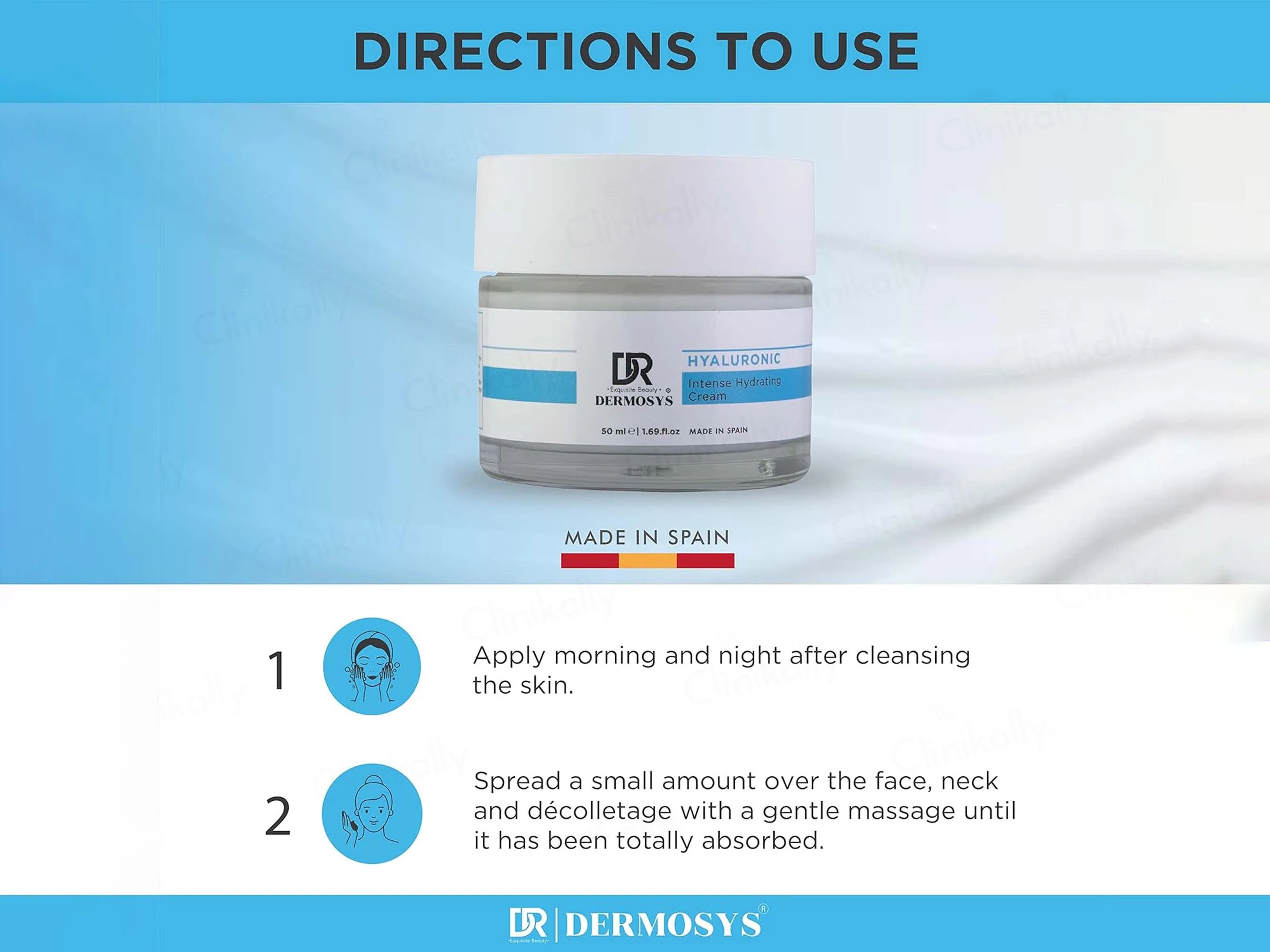 Dermosys Hyaluronic Intense Hydrating Cream - Image 4