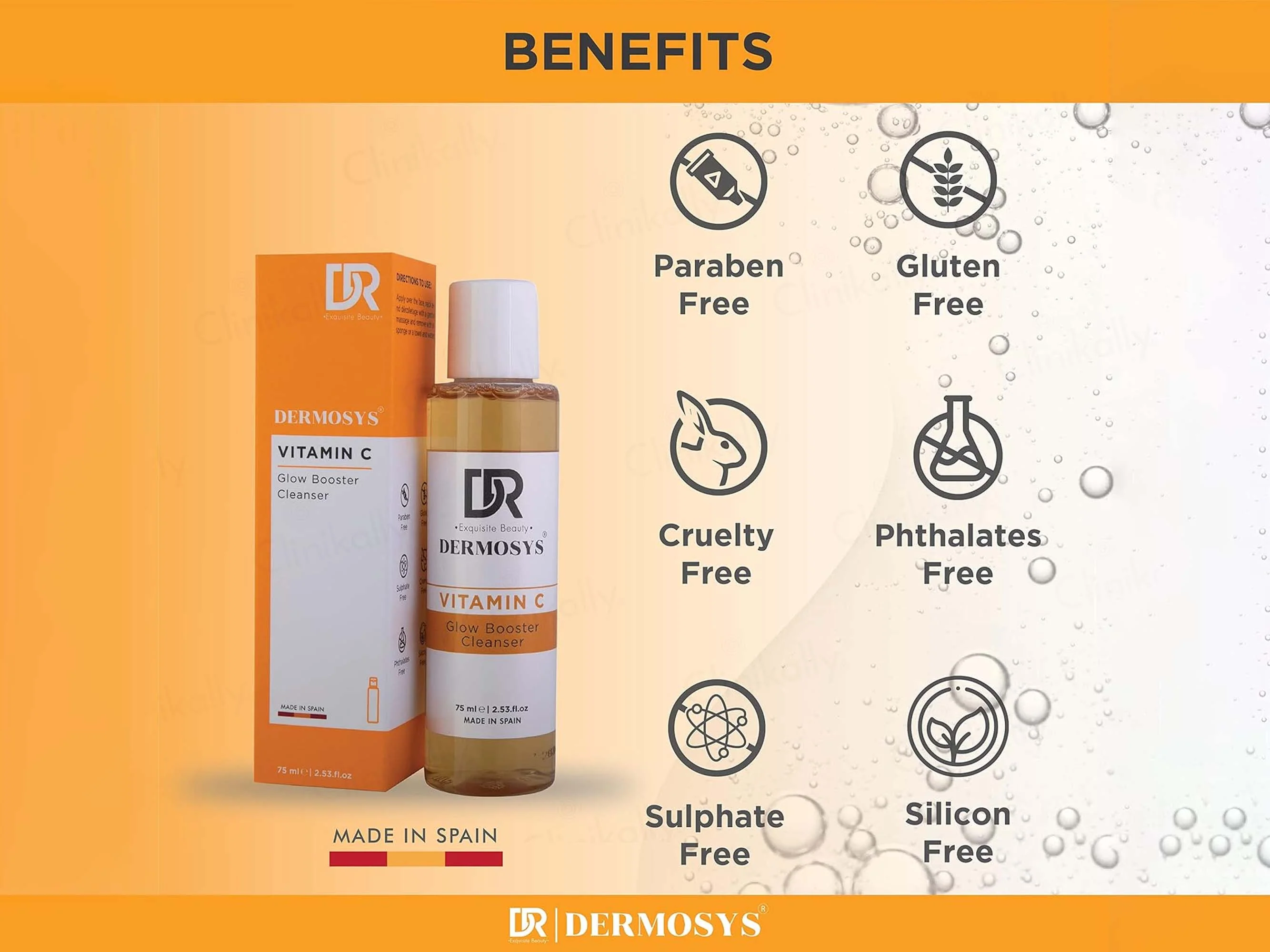 Dermosys Vitamin C Glow Booster Cleanser - Image 3