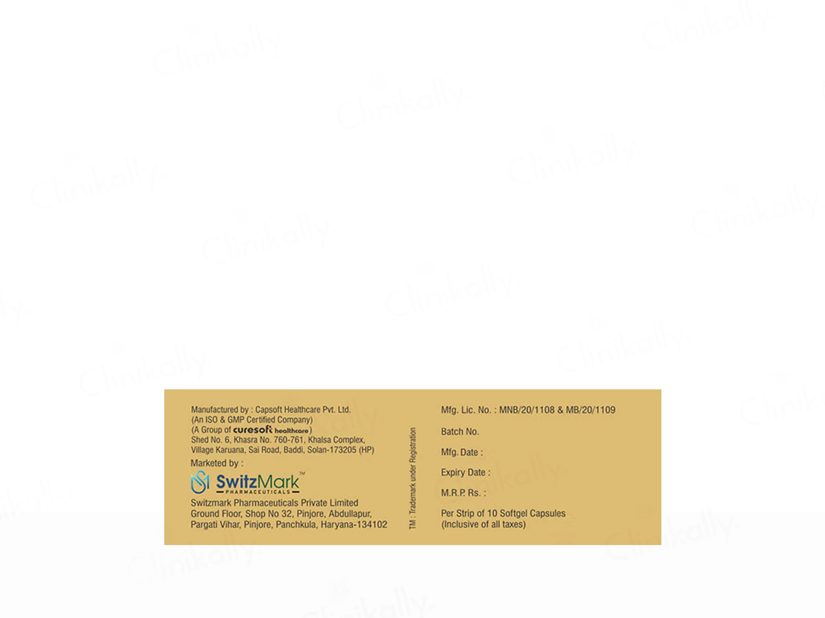 Dermoxid-HC Soft Gelatin Capsule - Image 3