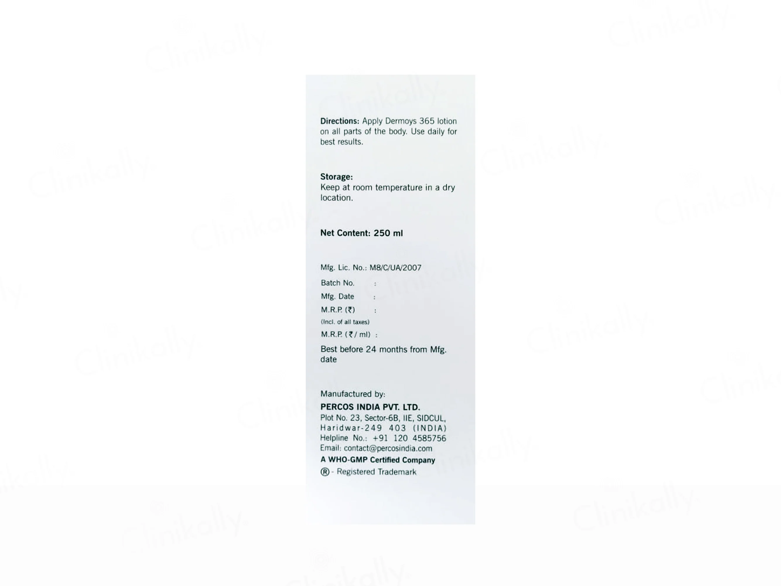 Dermoys 365 Face & Body Lotion - Image 7