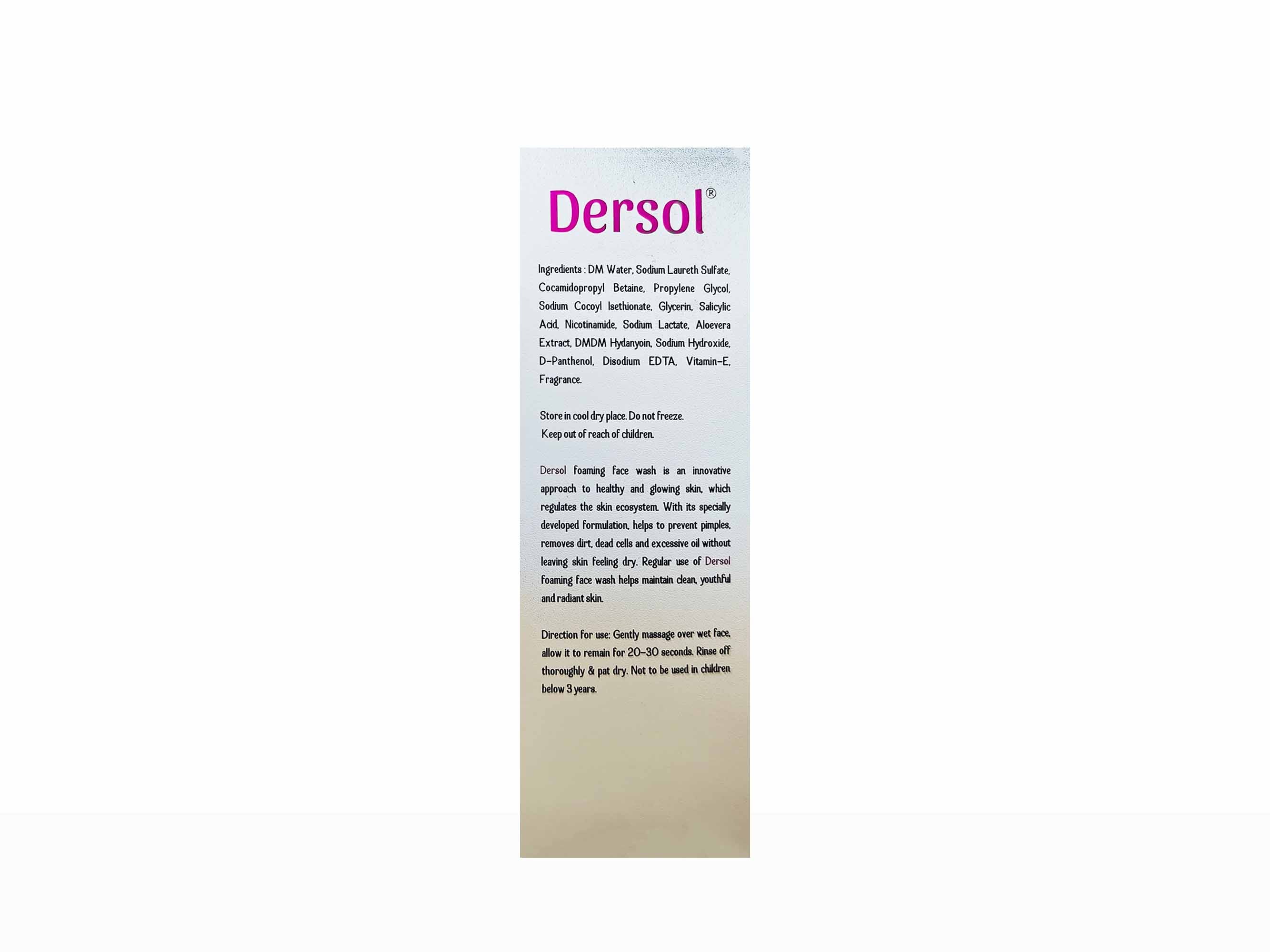 Dersol Face Wash - Image 2