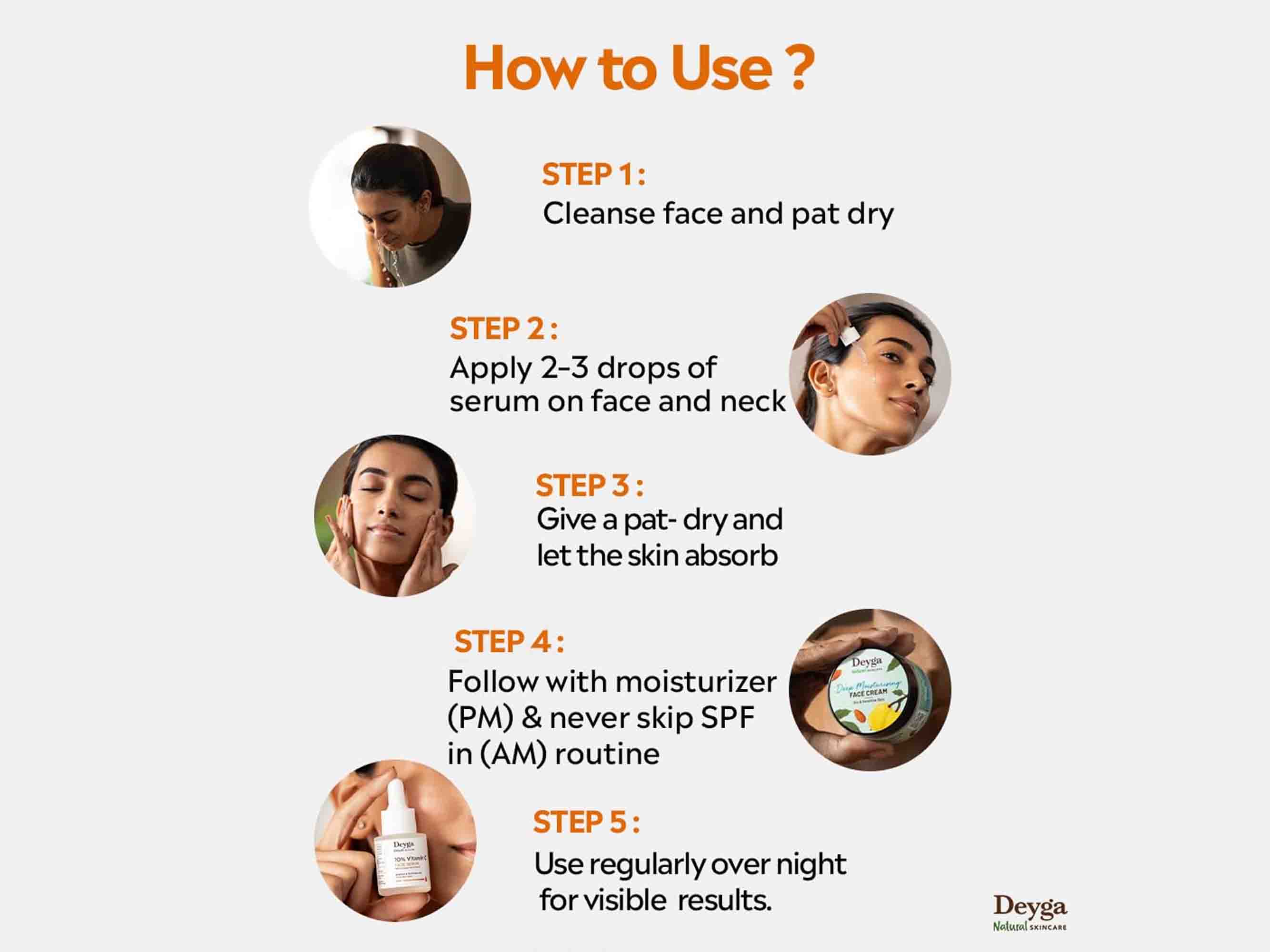 Deyga 10% Vitamin C Face Serum - Image 5