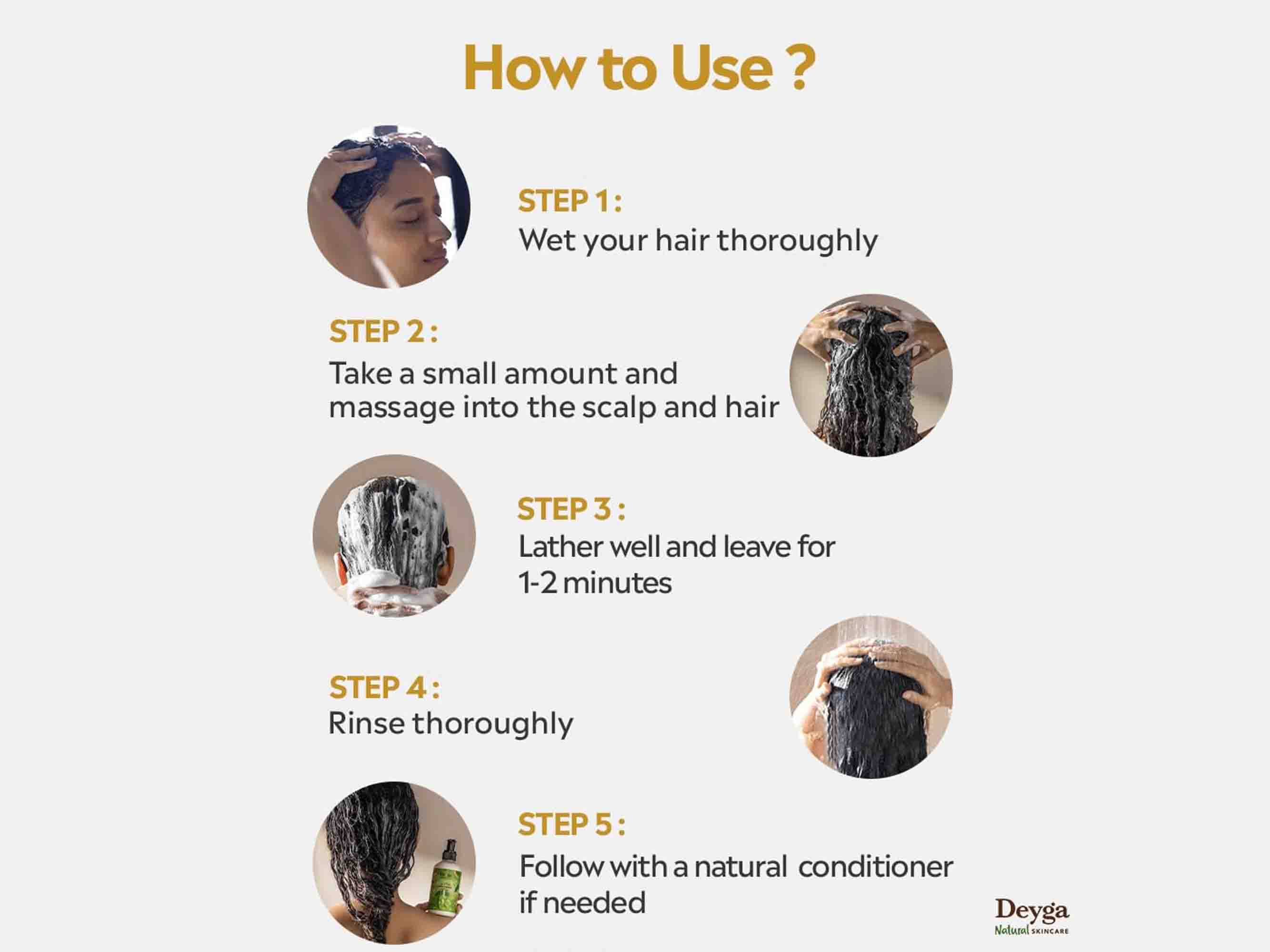Deyga Anti Dandruff Shampoo - Image 5