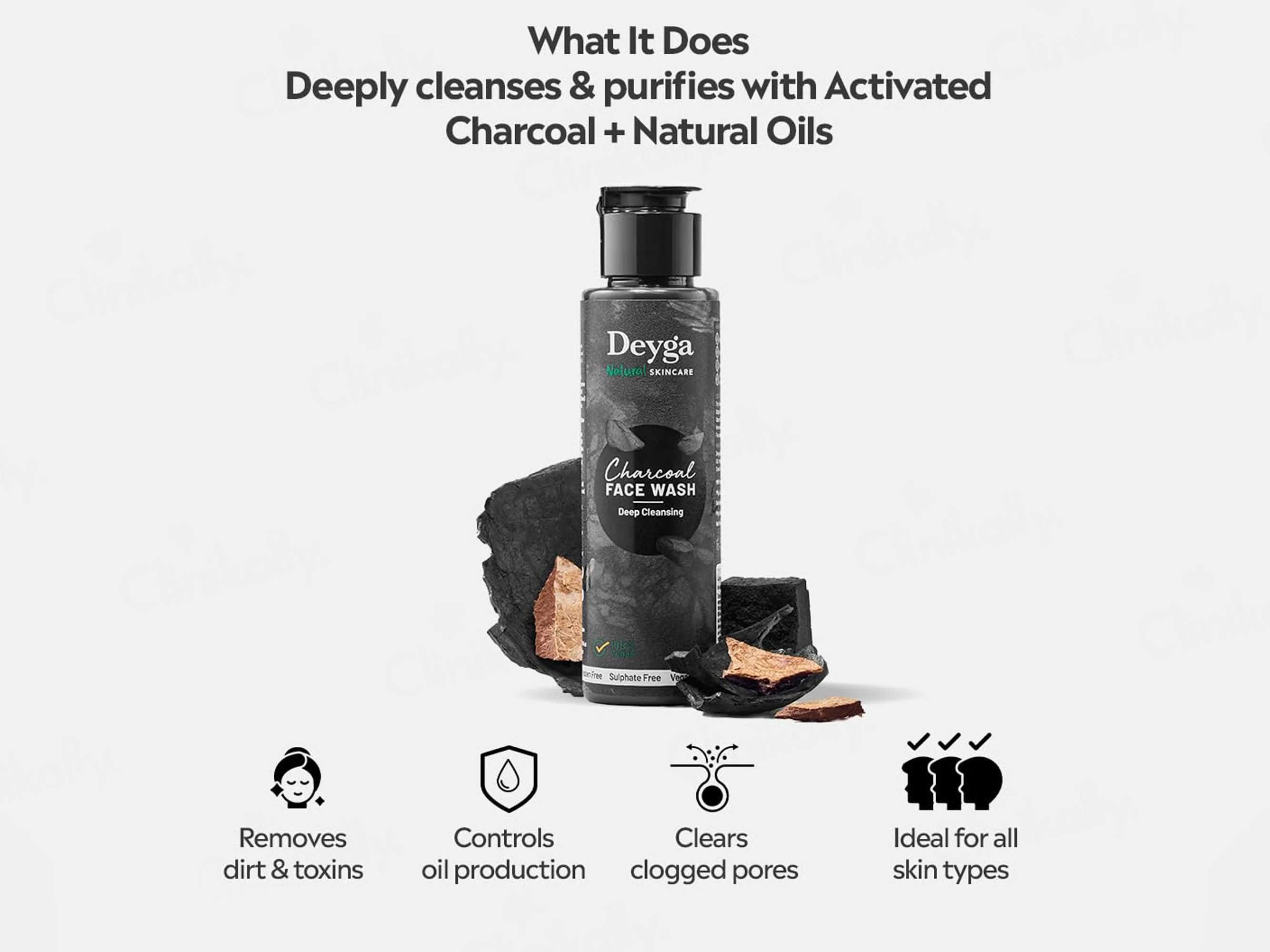 Deyga Charcoal Face Wash - Image 4